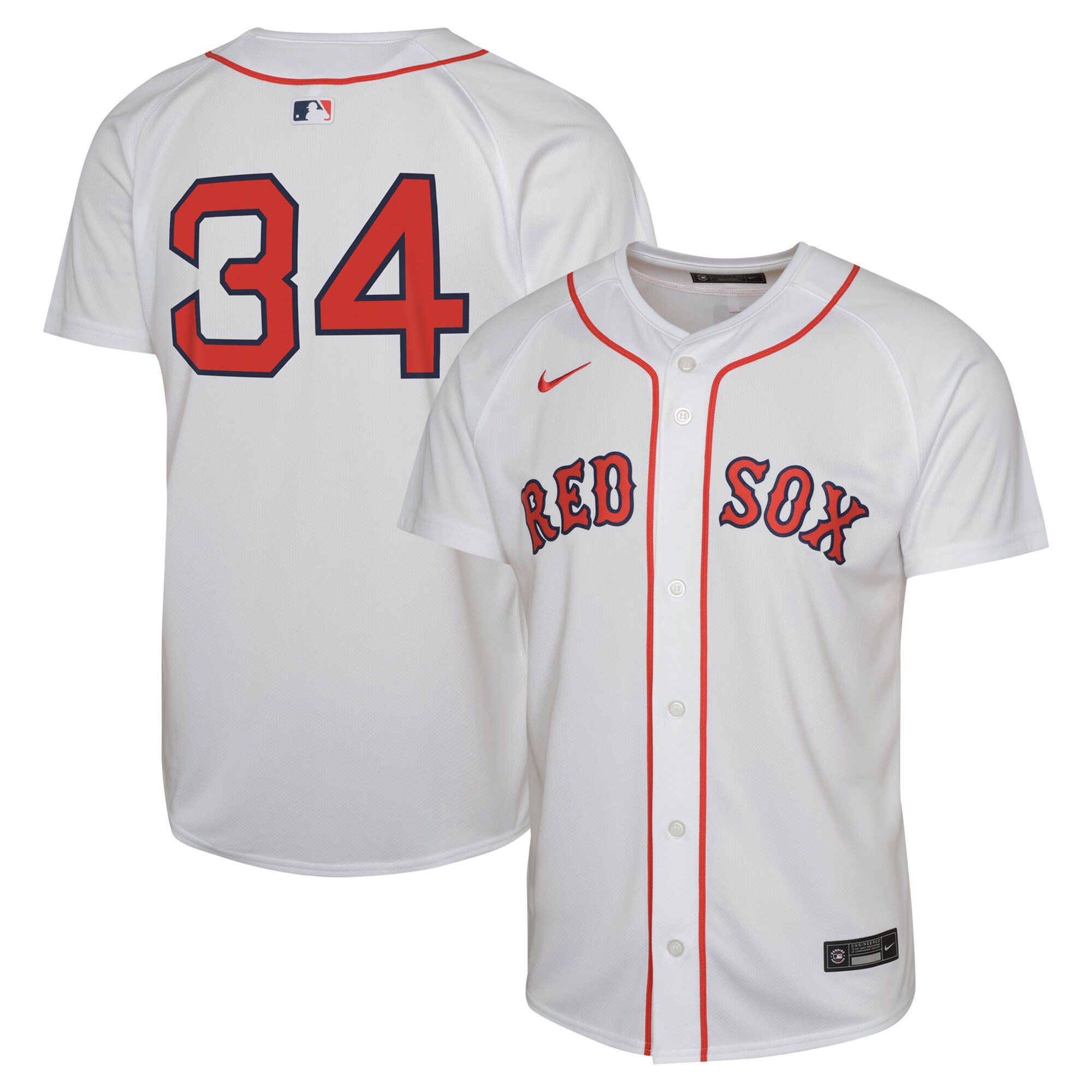 David Ortiz Boston Red Sox  Youth Home Limited Jersey White