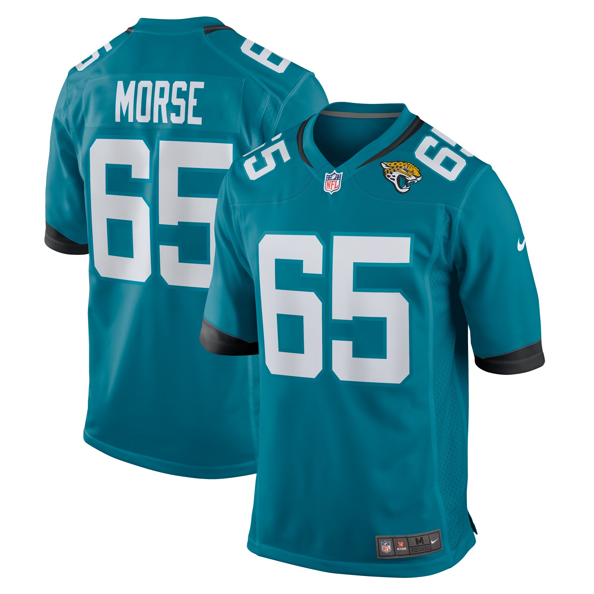 Mitch Morse Jacksonville Jaguars  Team Game Jersey -  Teal