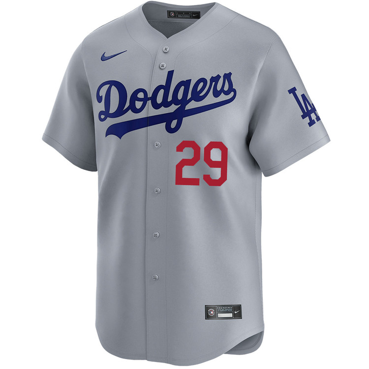 Michael Grove Los Angeles Dodgers Alternate Road Limited Jersey