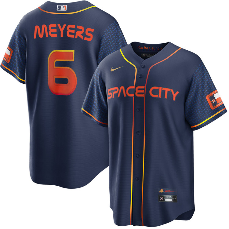 Jake Meyers Houston Astros City Connect Jersey