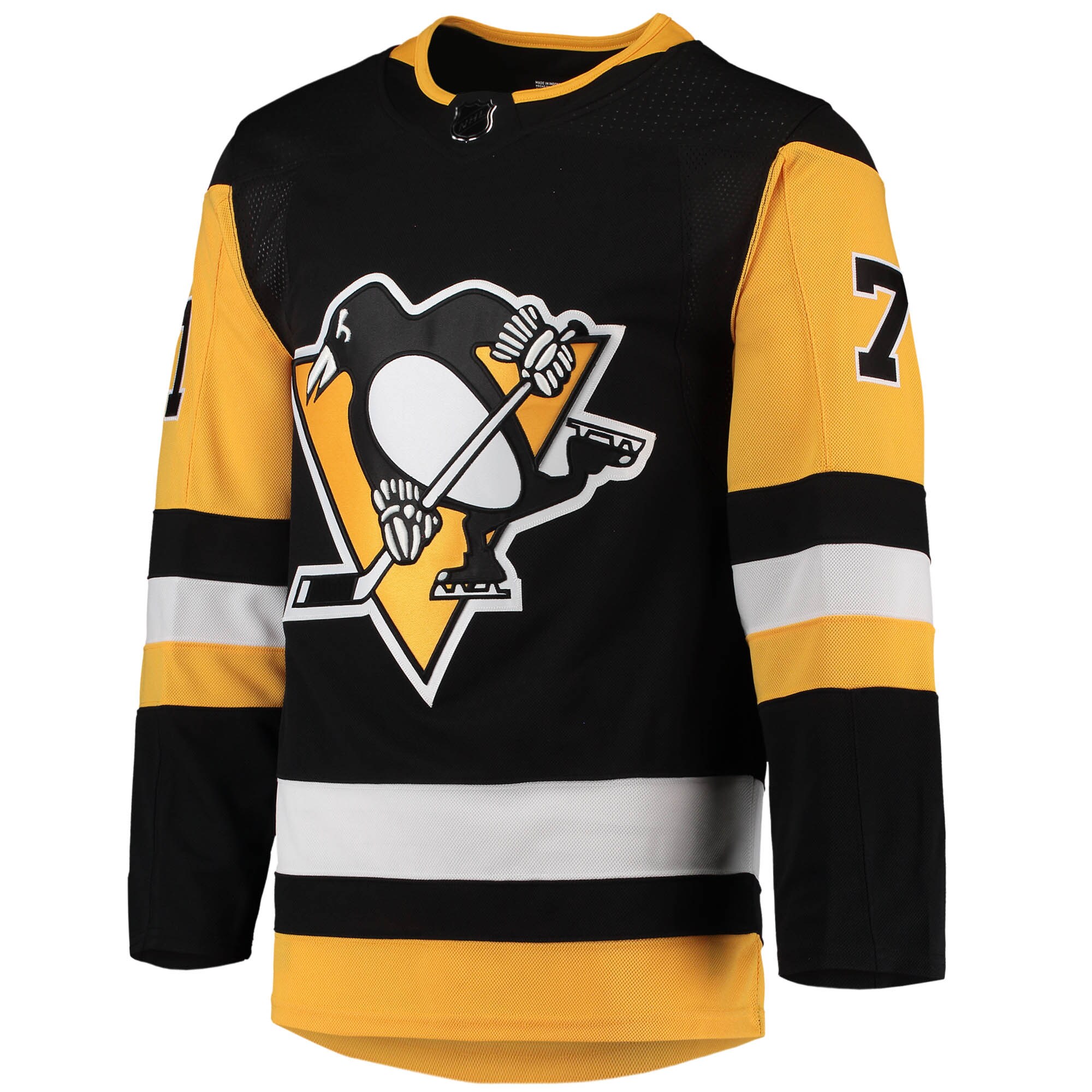 Evgeni Malkin Pittsburgh Penguins adidas Home Primegreen Authentic Player Jersey - Black