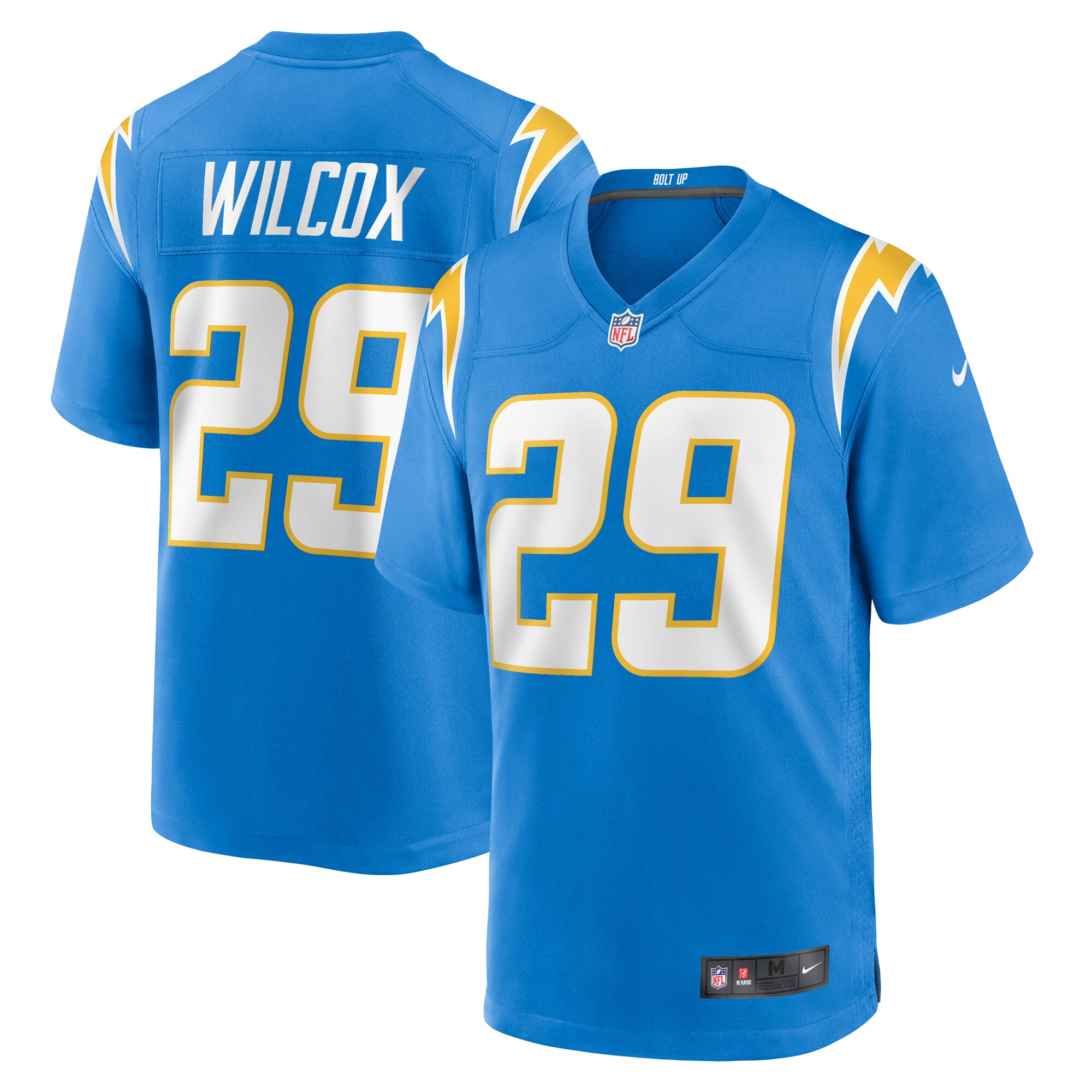 Chris Wilcox Los Angeles Chargers  Team Game Jersey -  Powder Blue