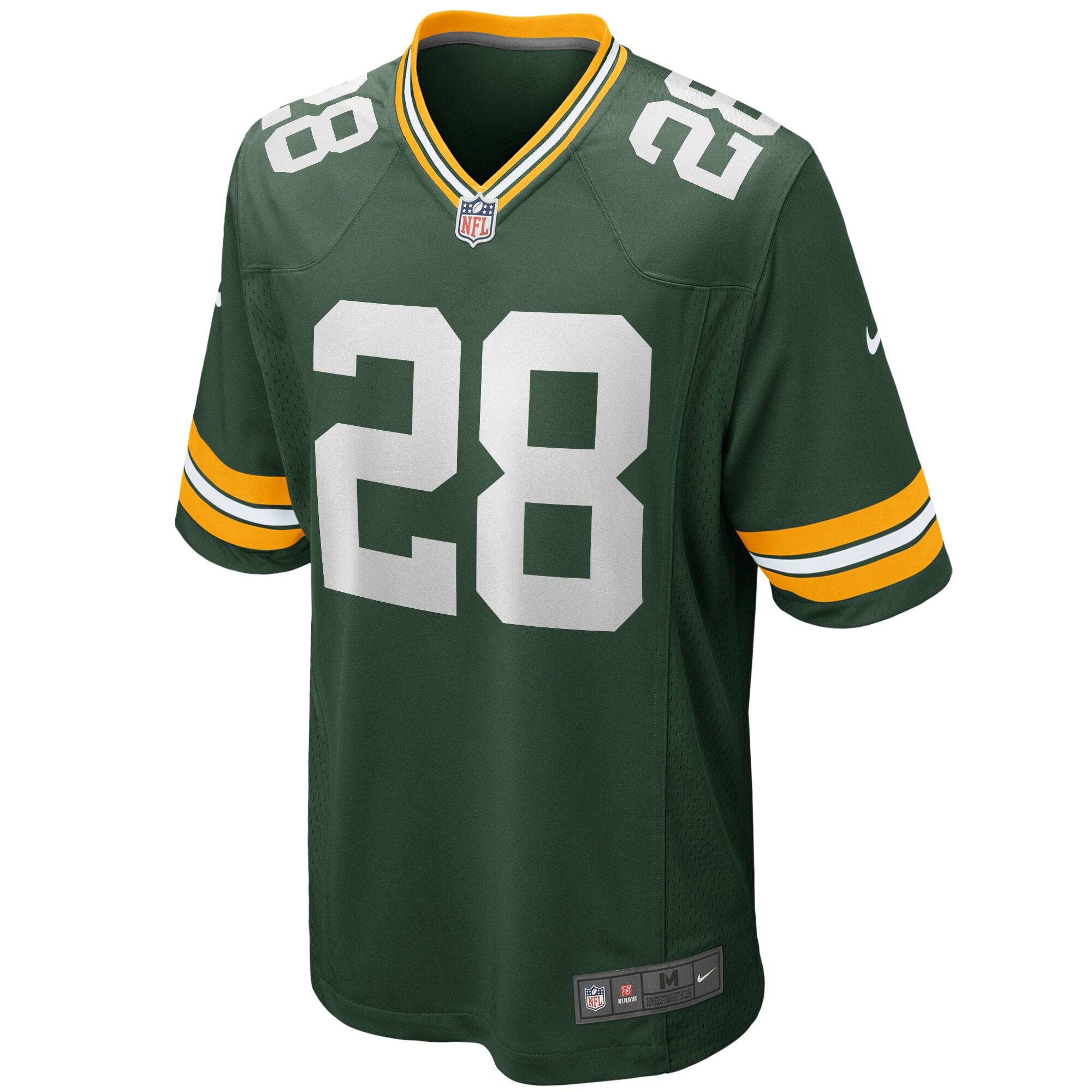 AJ Dillon Green Bay Packers  Game Player Jersey - Green