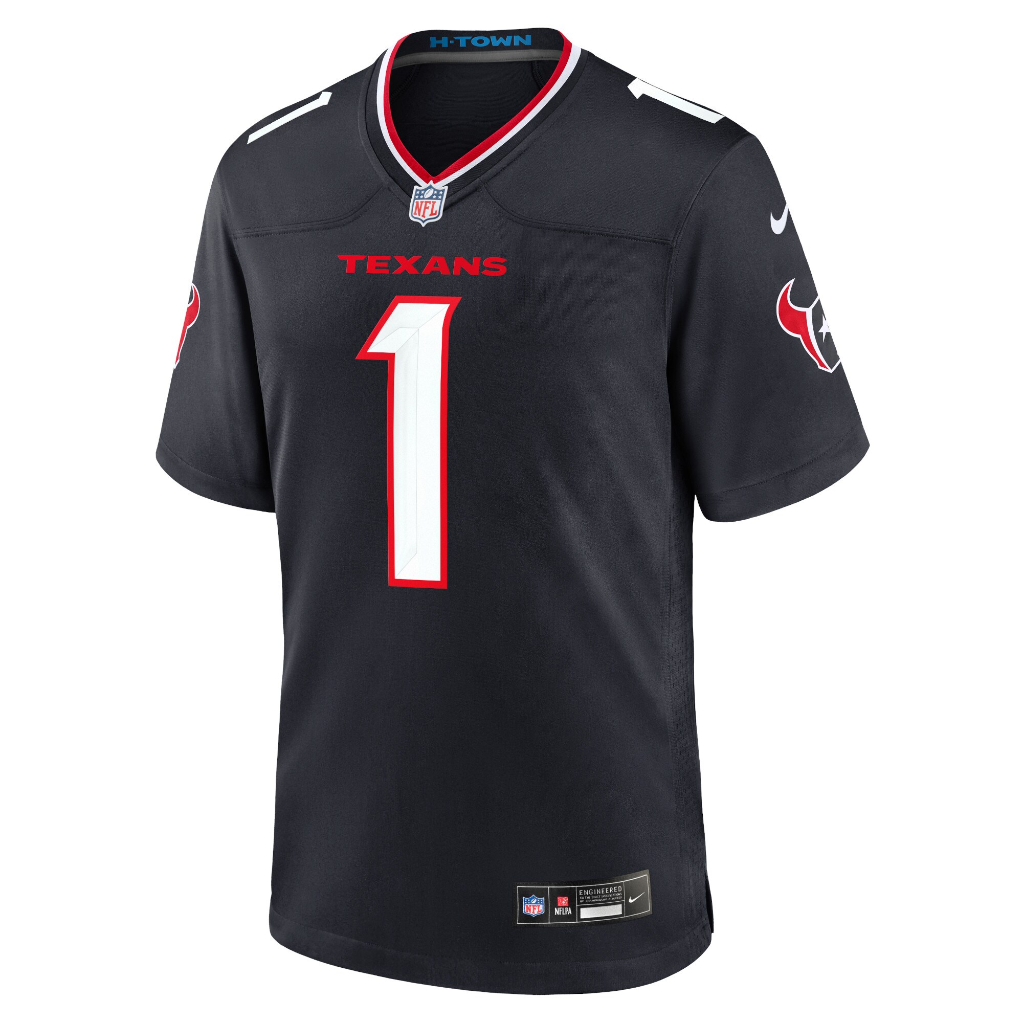 Stefon Diggs Houston Texans  Game Jersey - Navy