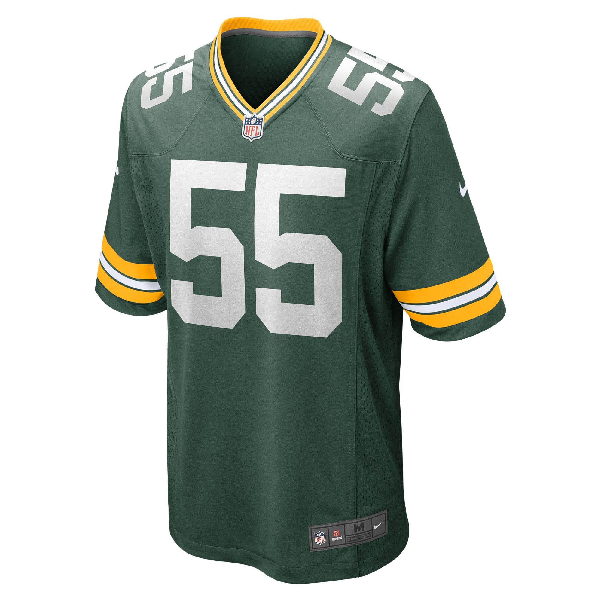 Kingsley Enagbare Green Bay Packers  Game Player Jersey - Green