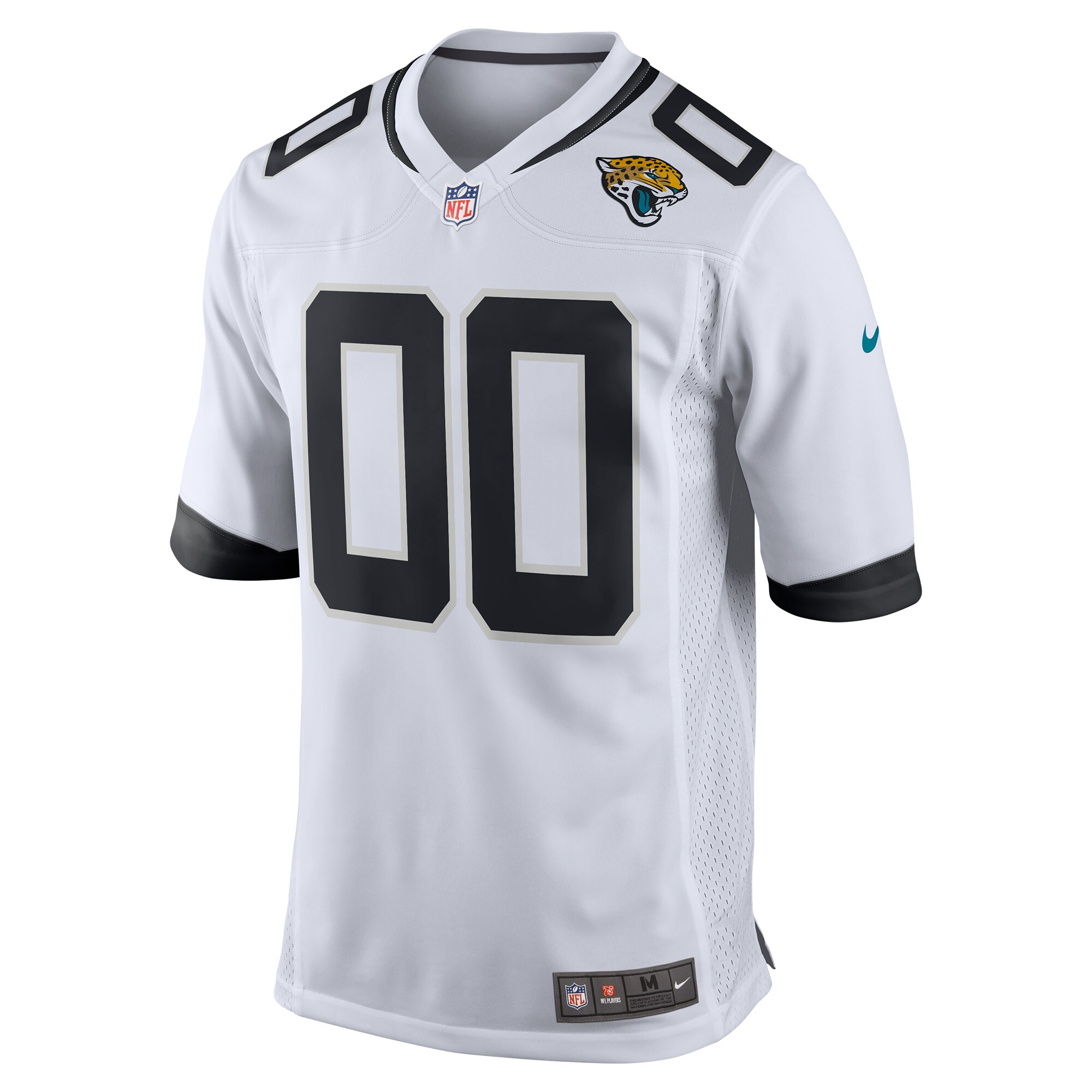 Jacksonville Jaguars  Custom Game Jersey - White