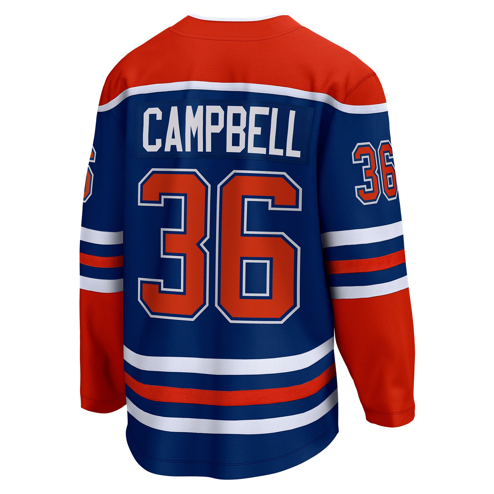 Jack Campbell Edmonton Oilers Fanatics Home Breakaway Player Jersey - Royal