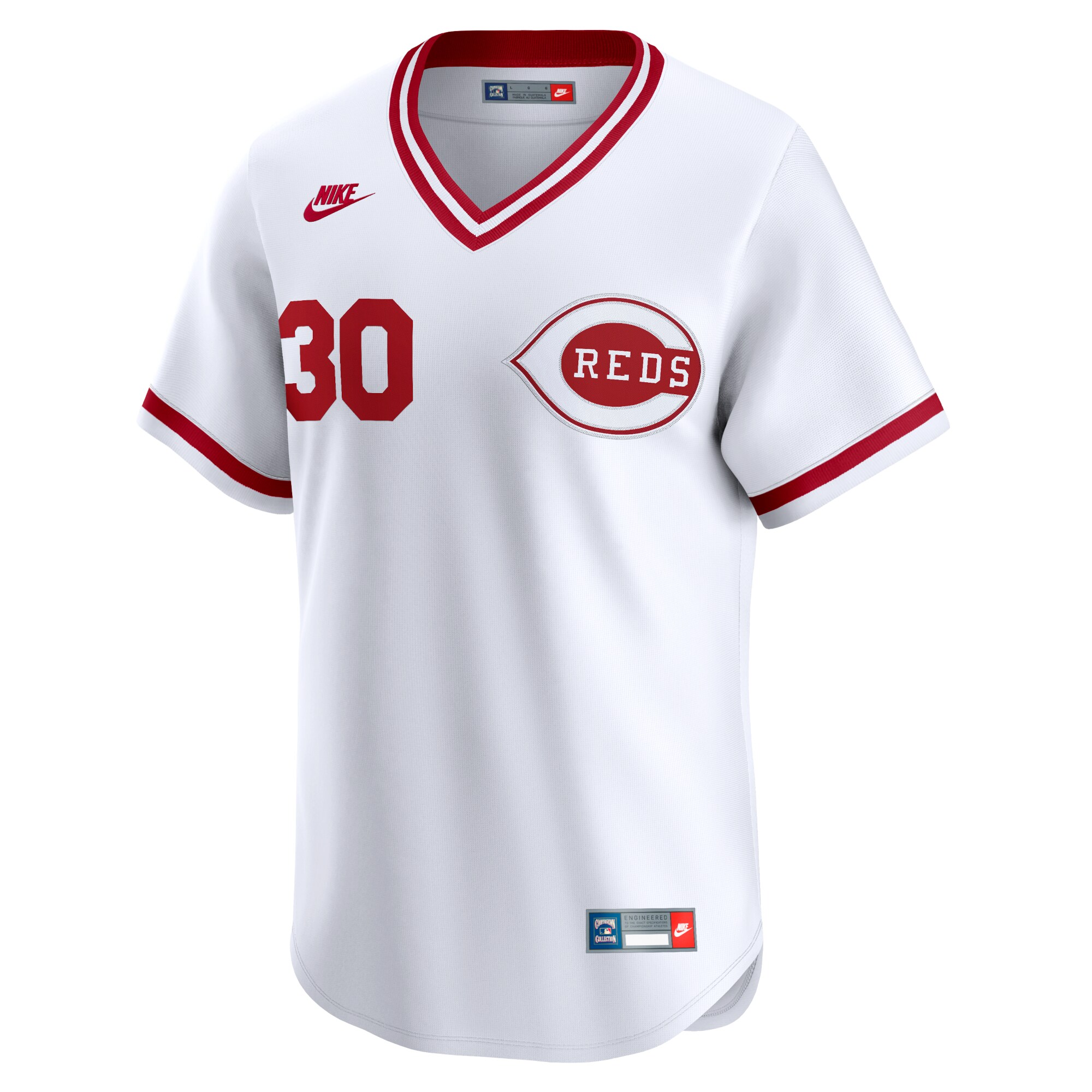 Ken Griffey Cincinnati Reds Throwback Cooperstown Limited Jersey - White