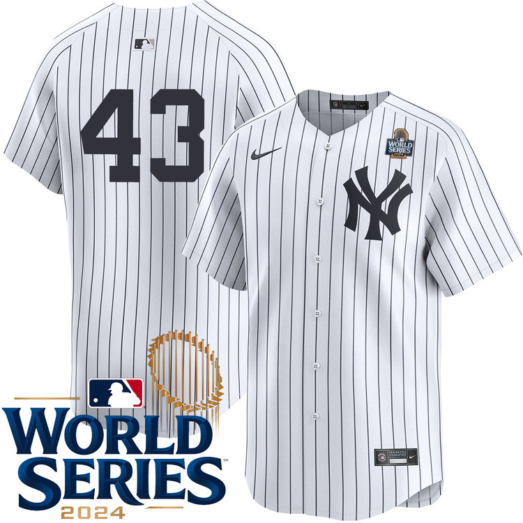 Jonathan Loaisiga New York Yankees Home Limited Player World Series Jersey