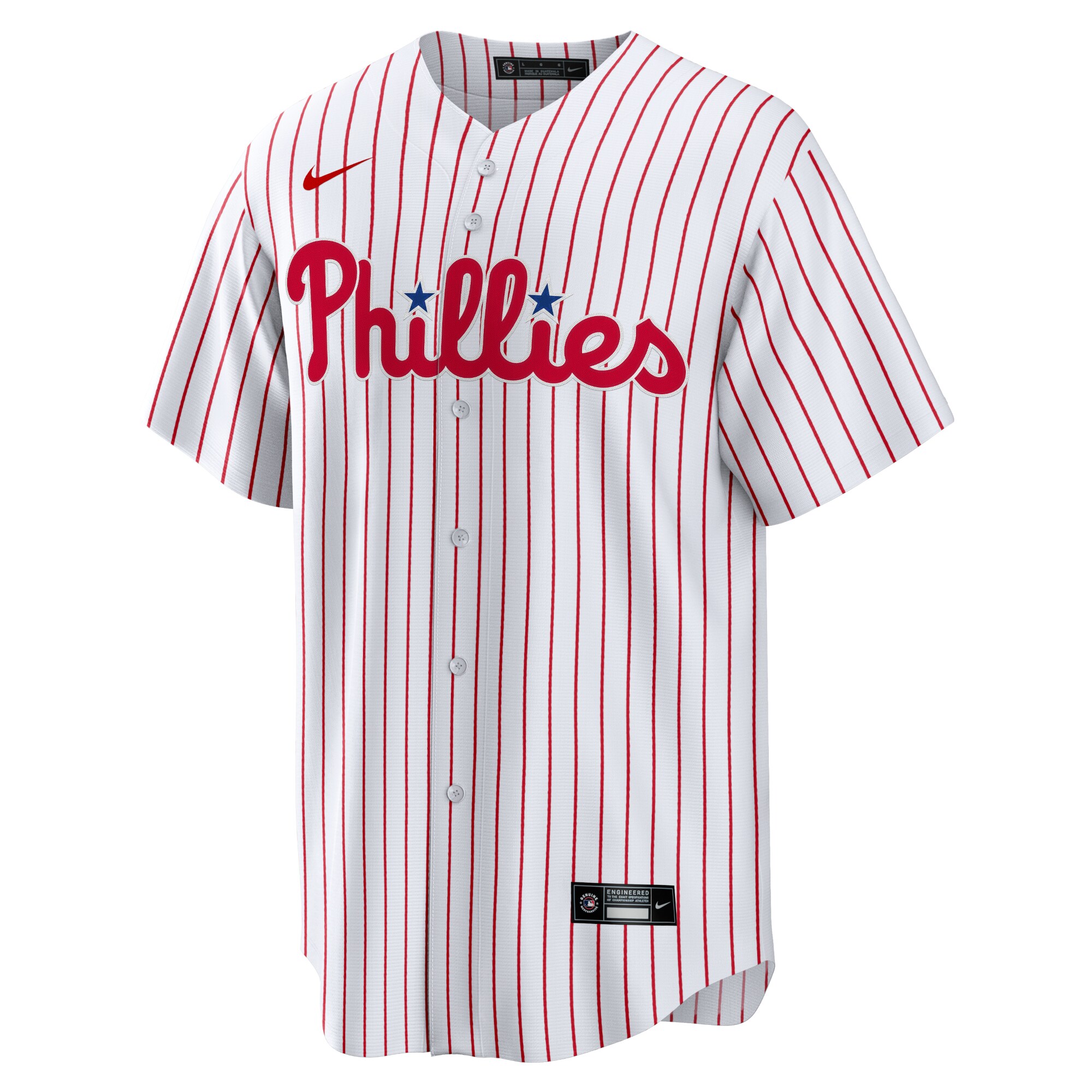 JT Realmuto Philadelphia Phillies Home Replica Player Name Jersey - White