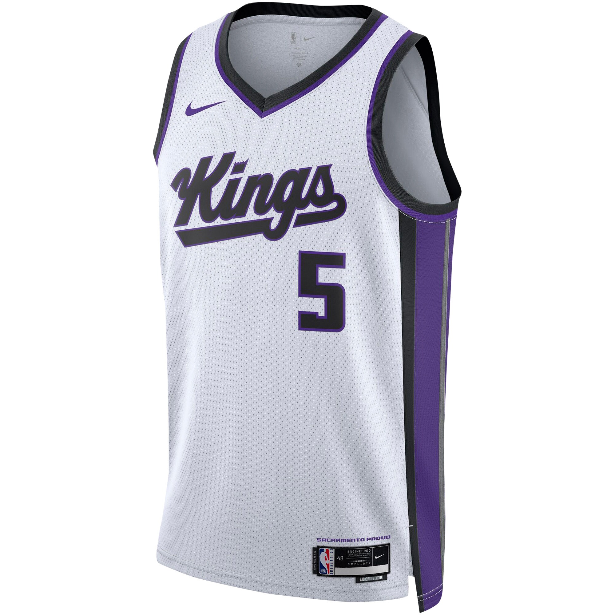 De'Aaron Fox Sacramento Kings Unisex Swingman Jersey - Association Edition - White