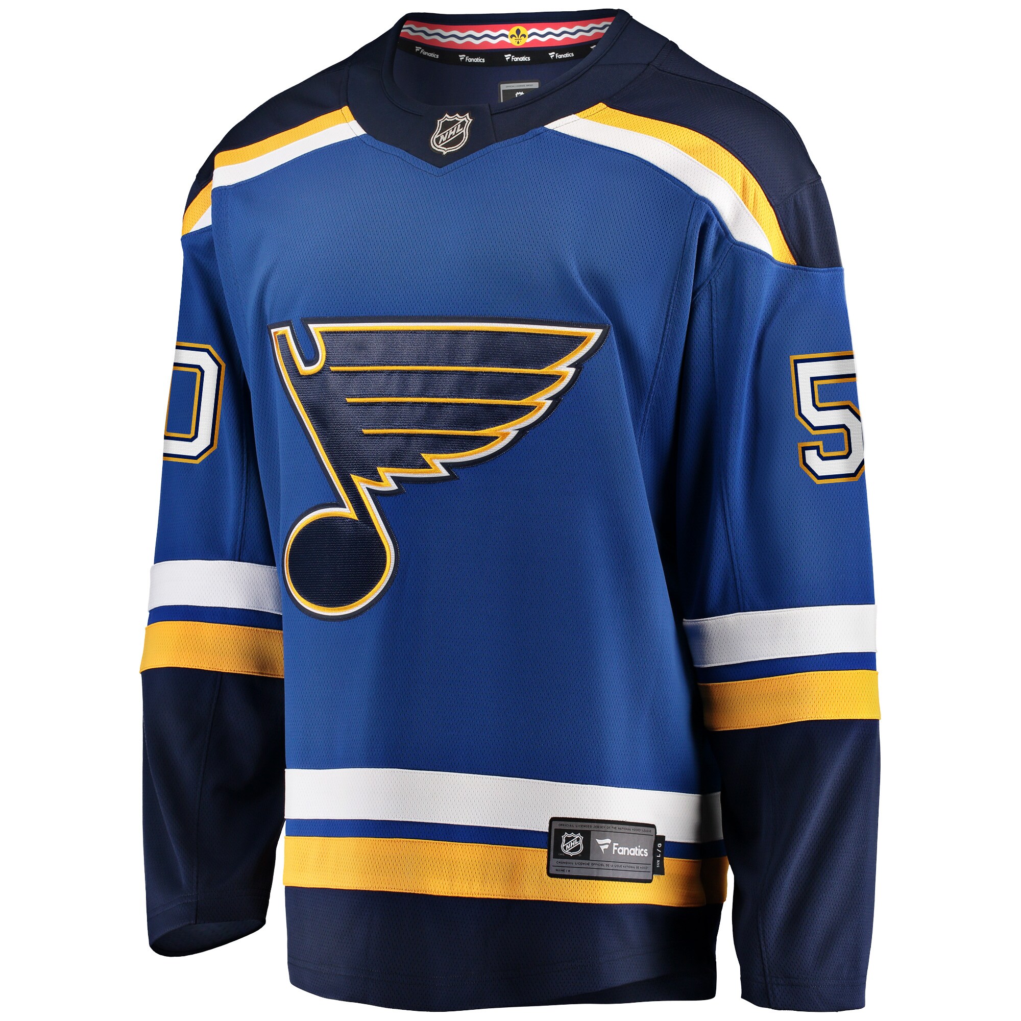 Jordan Binnington St. Louis Blues Fanatics Breakaway Home Jersey - Blue