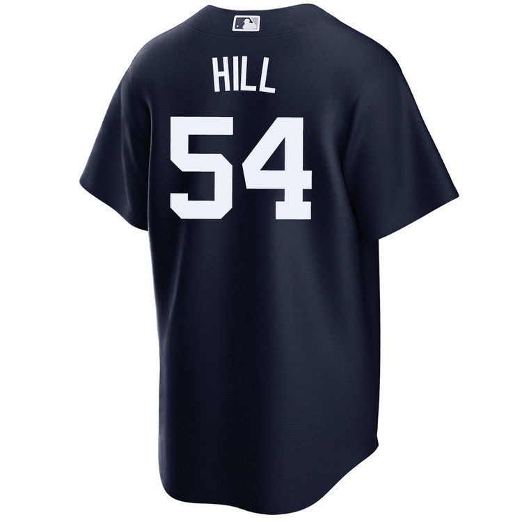 Tim Hill New York Yankees Alternate Navy World Series Jersey