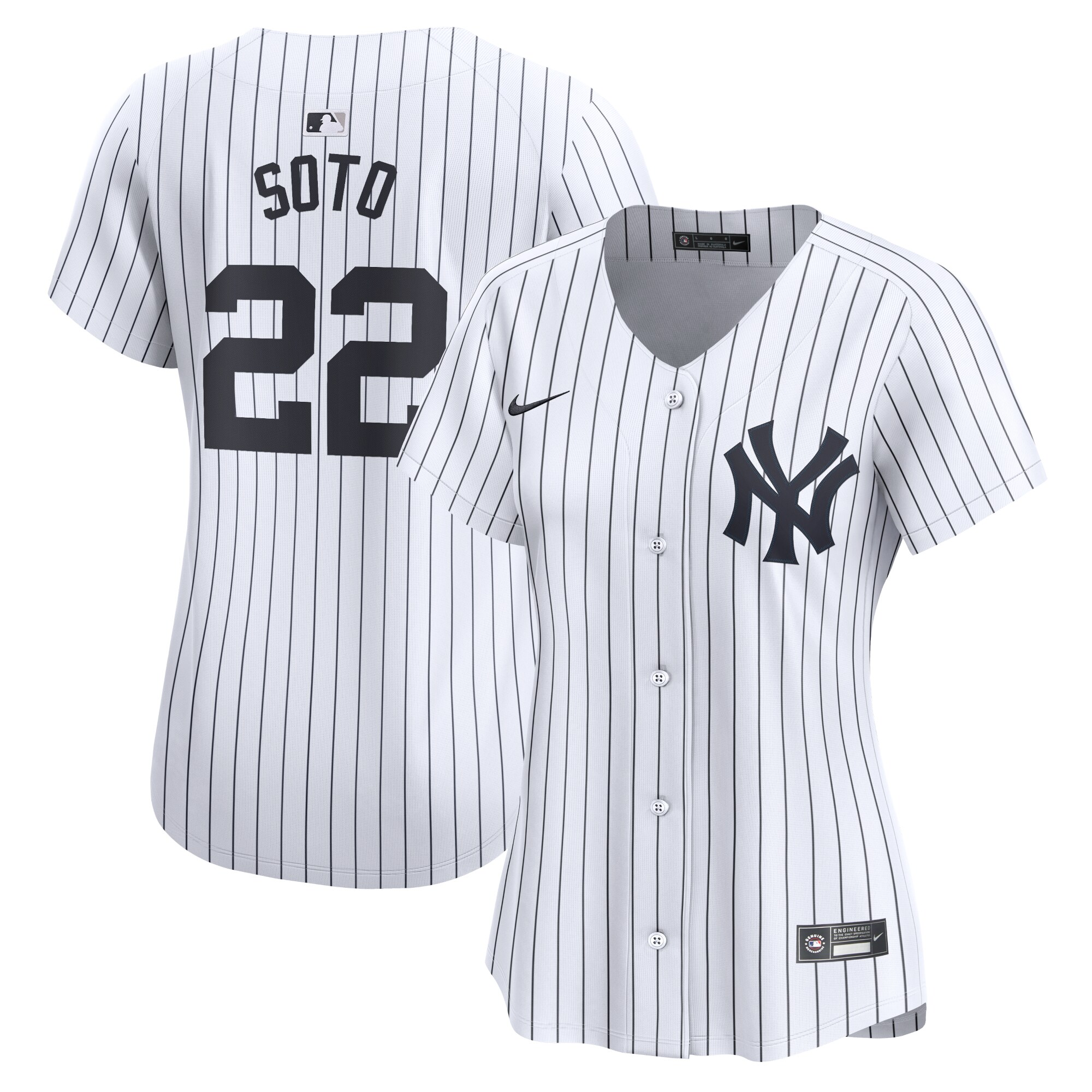 Juan Soto New York Yankees  Women's  Home Limited Player Jersey - White