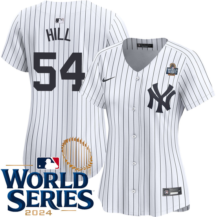 Tim Hill New York Yankees Women's Home Limited World Series Jersey
