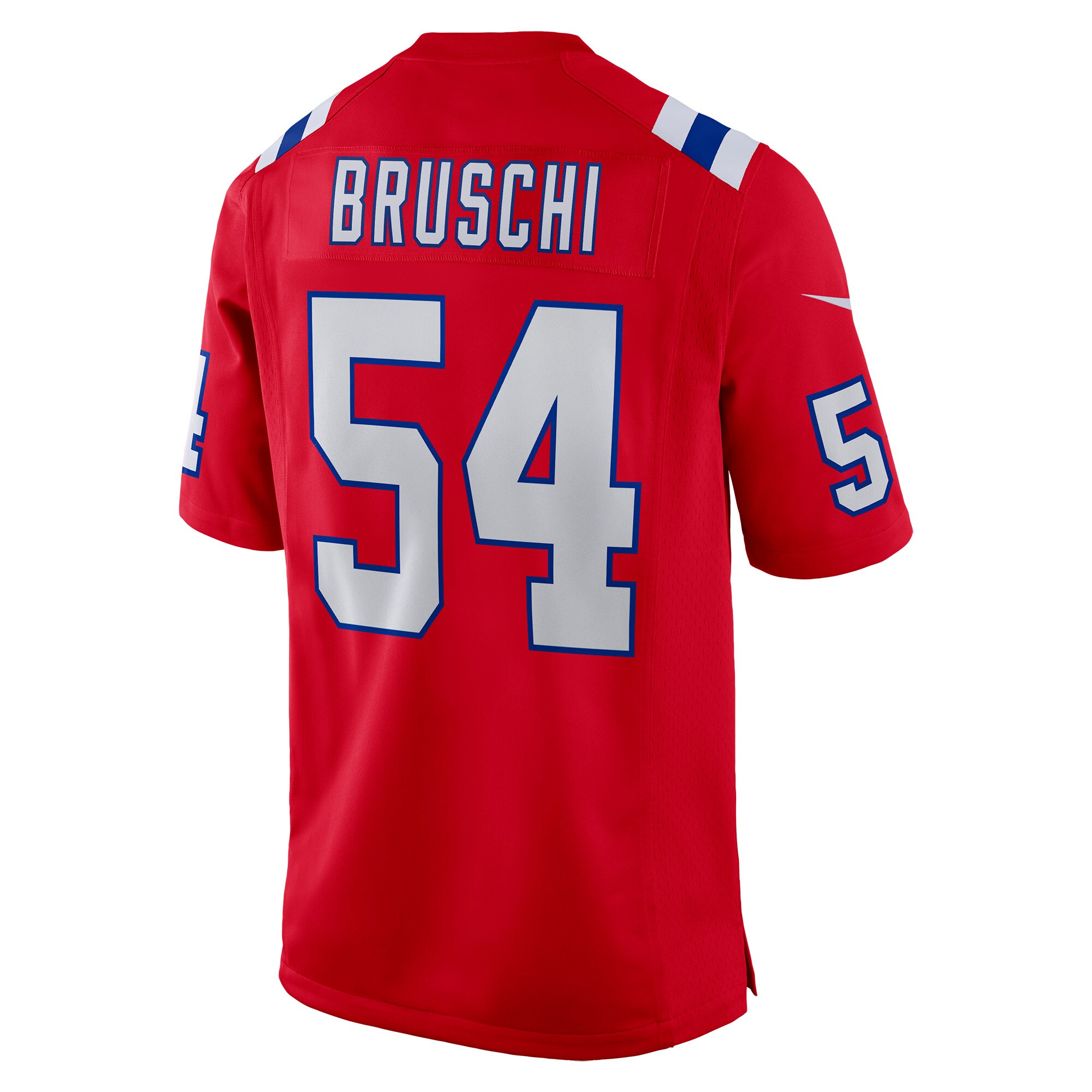 Tedy Bruschi New England Patriots  Retired Player Alternate Game Jersey - Red