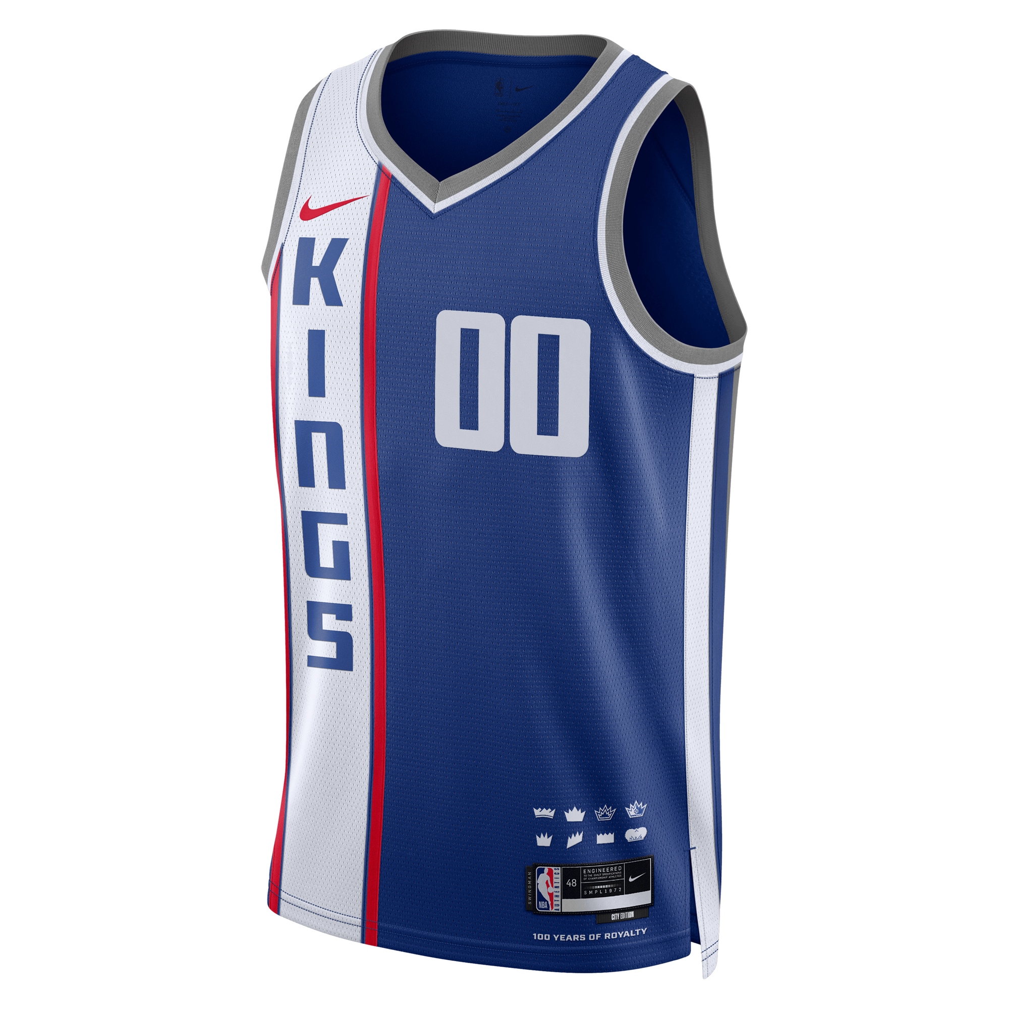 Sacramento Kings Unisex 2023\/24 Custom Swingman Jersey - Blue - City Edition