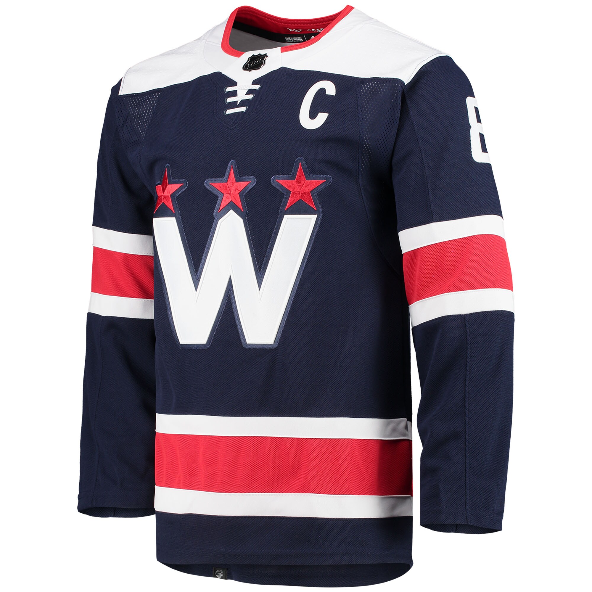 Alexander Ovechkin Washington Capitals adidas Alternate Primegreen Authentic Player Jersey - Navy