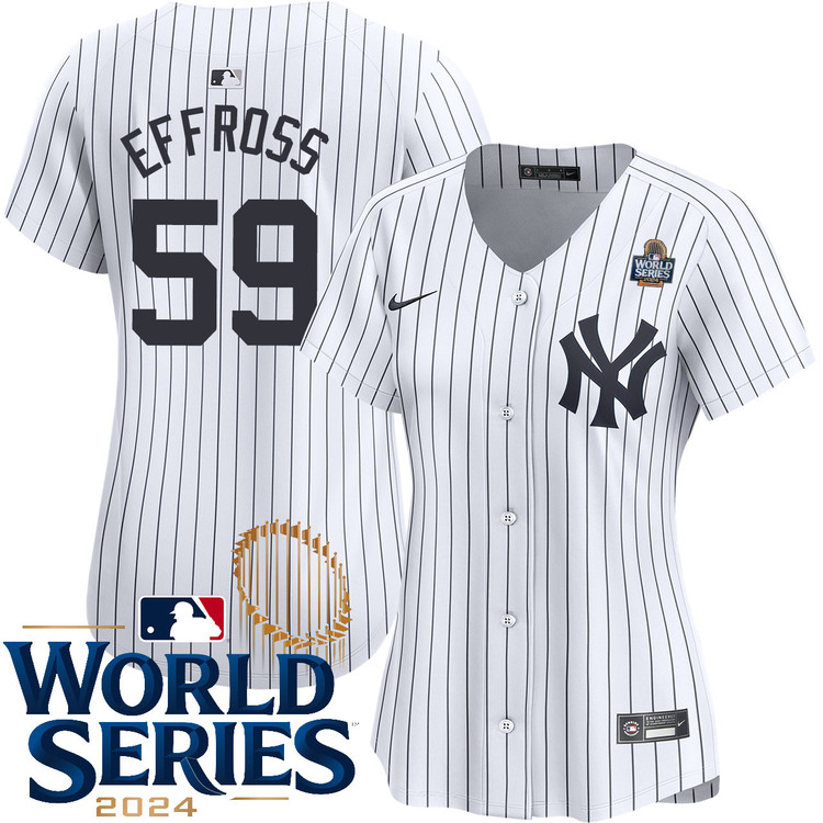 Scott Effross New York Yankees Women's Home Limited World Series Jersey