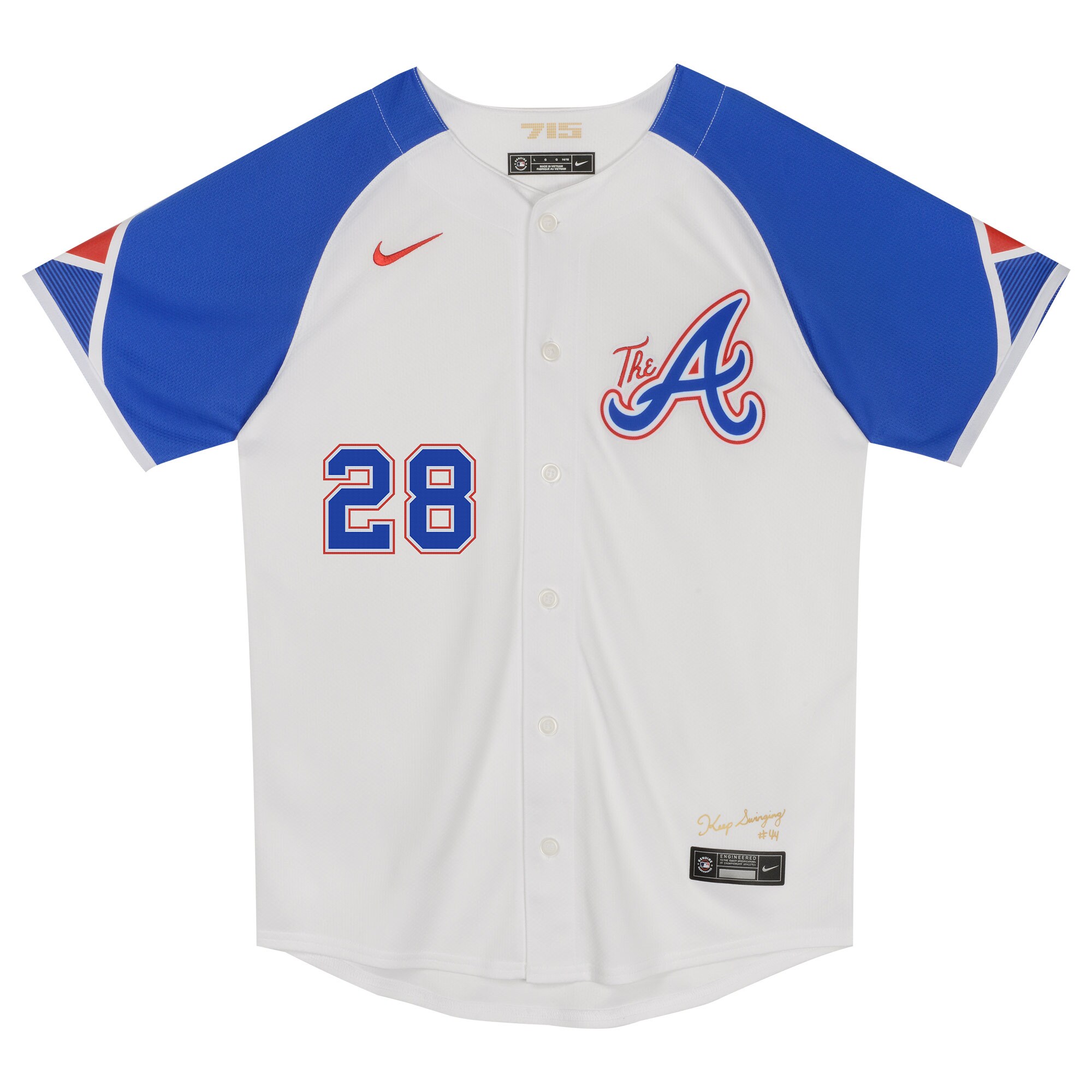 Matt Olson Atlanta Braves Preschool City Connect Limited Player Jersey - White