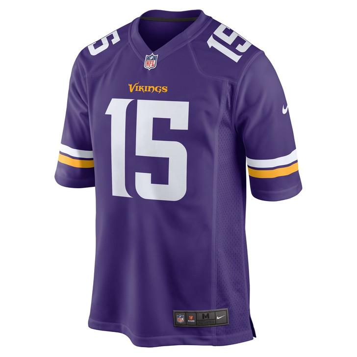 Dallas Turner Minnesota Vikings 2024 First Round Pick Player Game Jersey - Purple