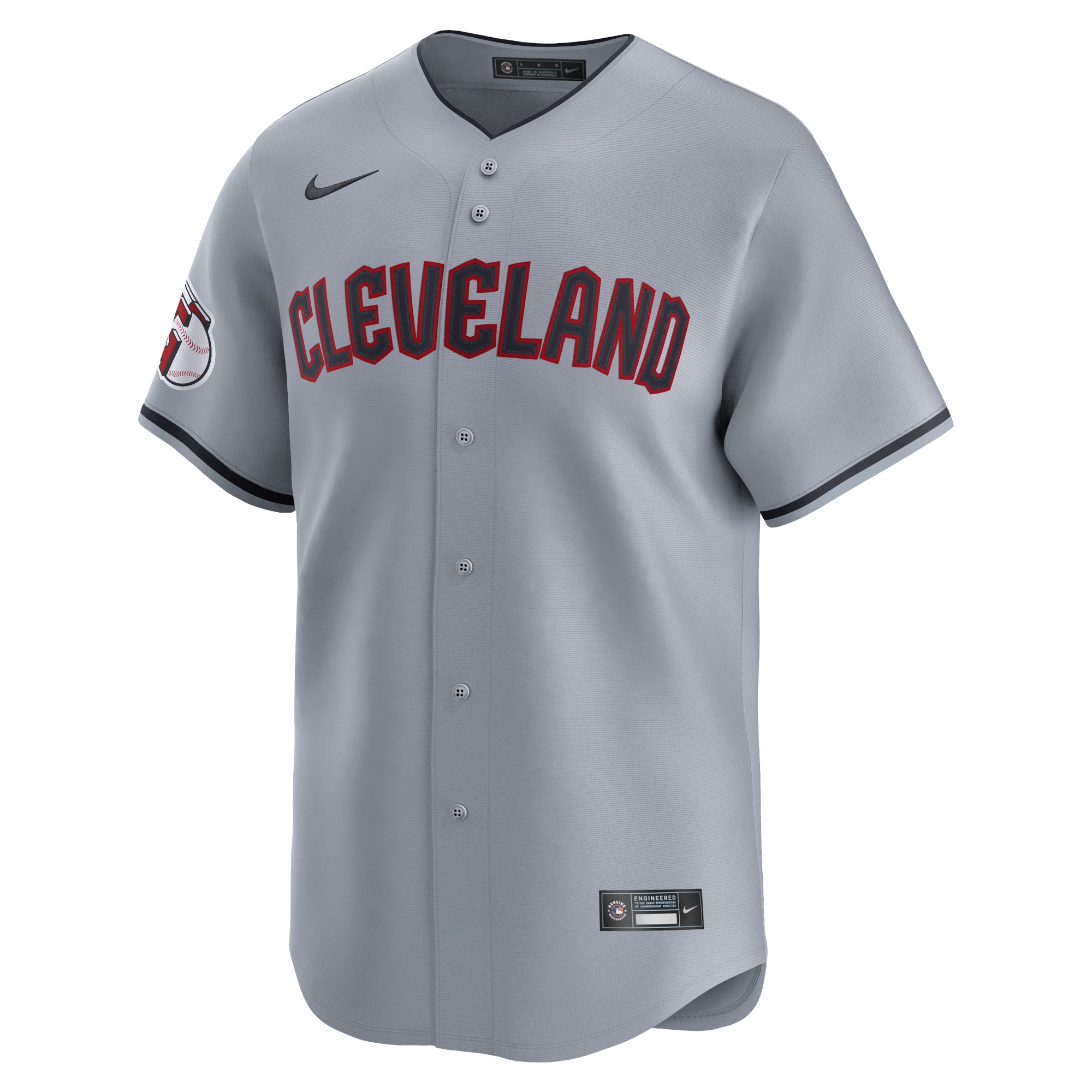 Cleveland Guardians  Road Limited Jersey Gray