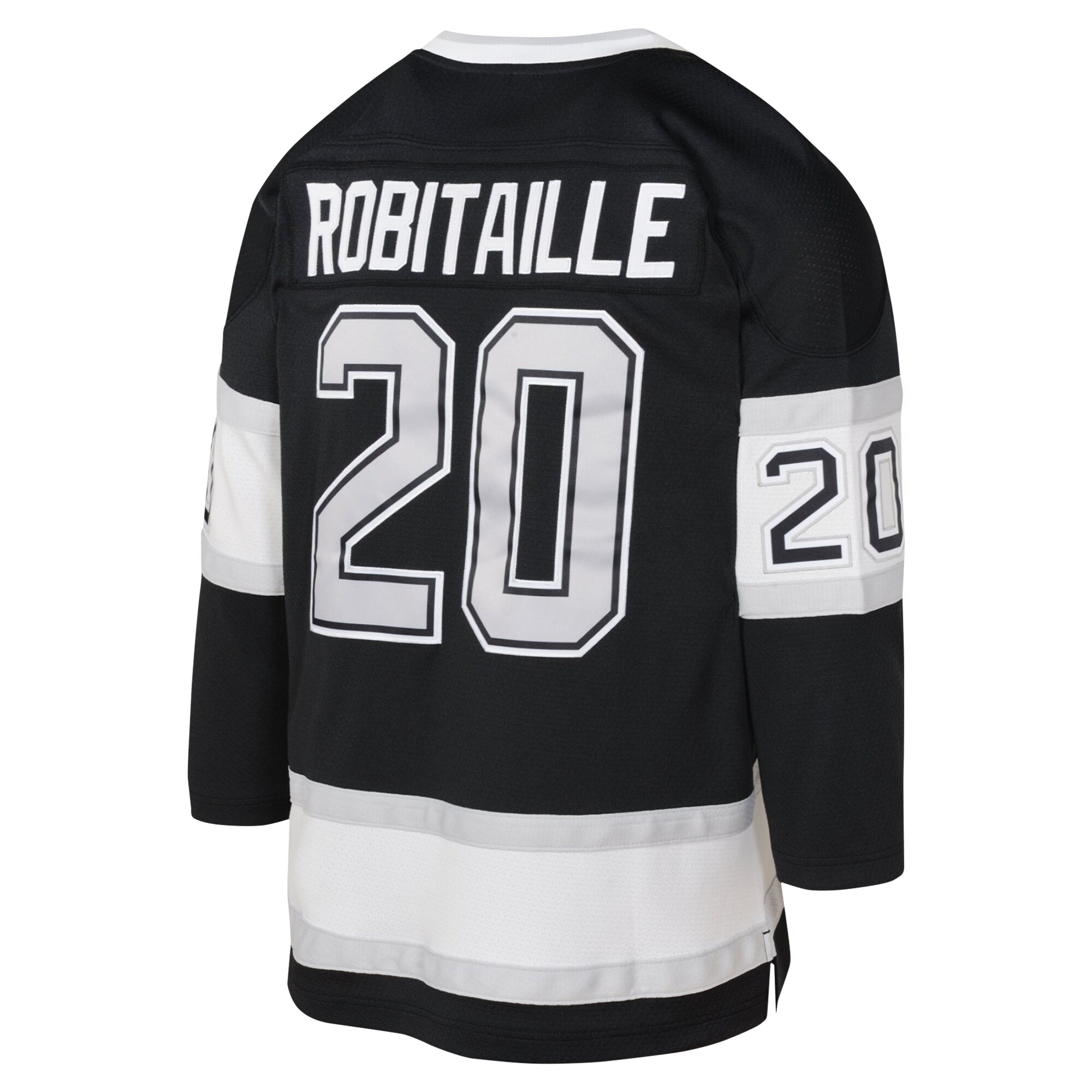 Luc Robitaille Los Angeles Kings Mitchell & Ness Youth 1992 Blue Line Player Jersey - Black