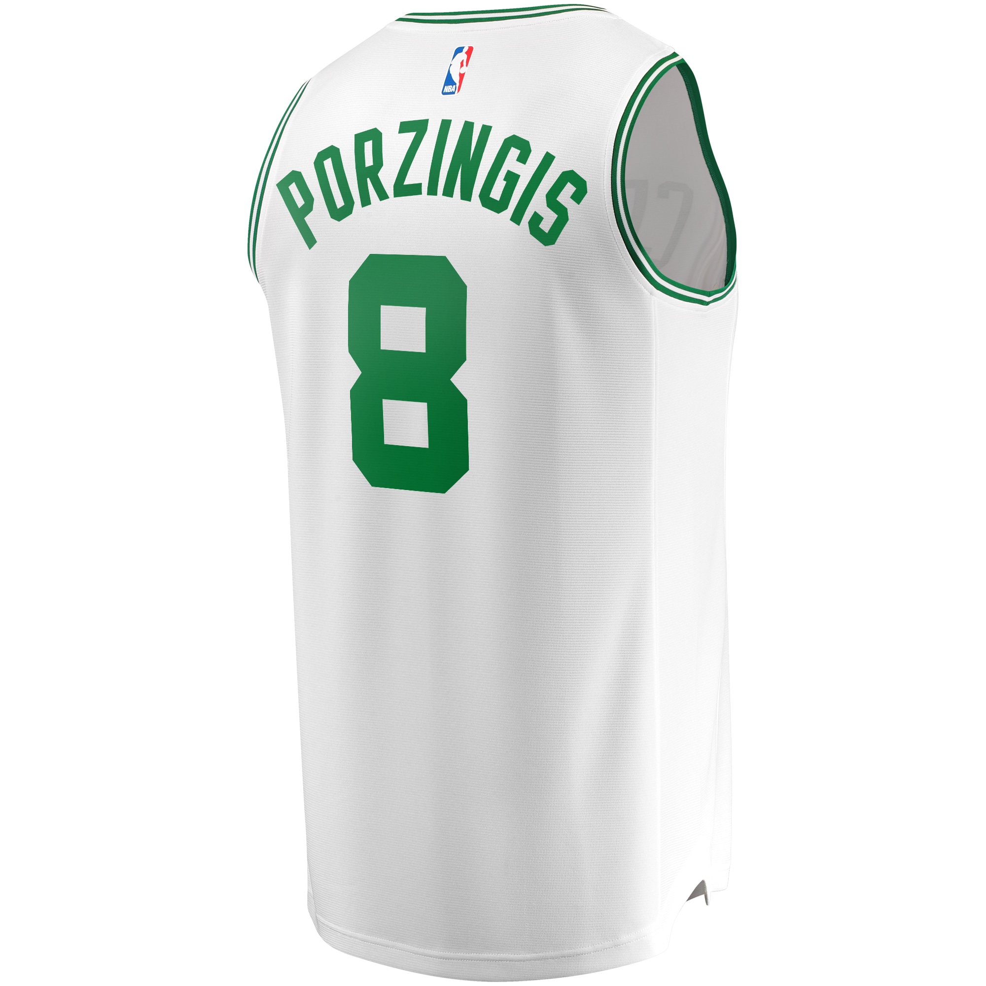 Kristaps Porzingis Boston Celtics Fanatics Youth Fast Break Player Jersey - Association Edition - White