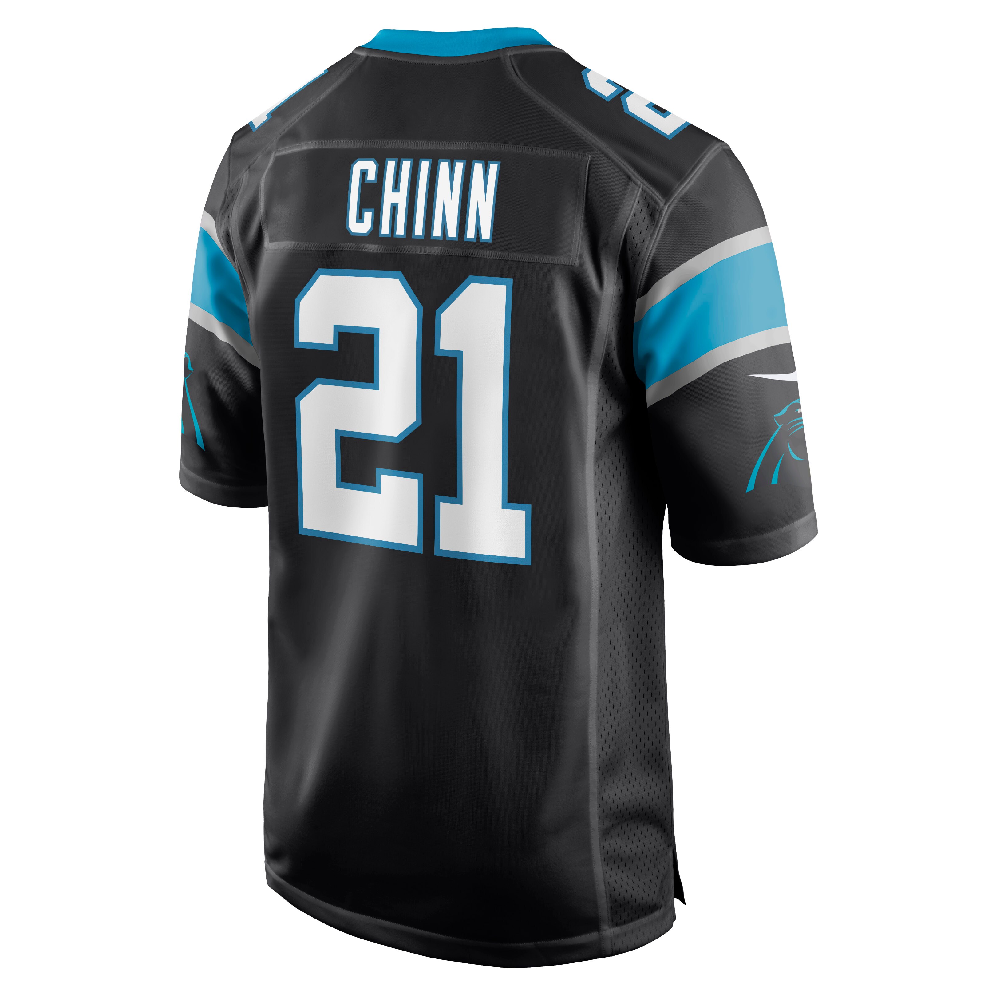 Jeremy Chinn Carolina Panthers  Game Jersey - Black