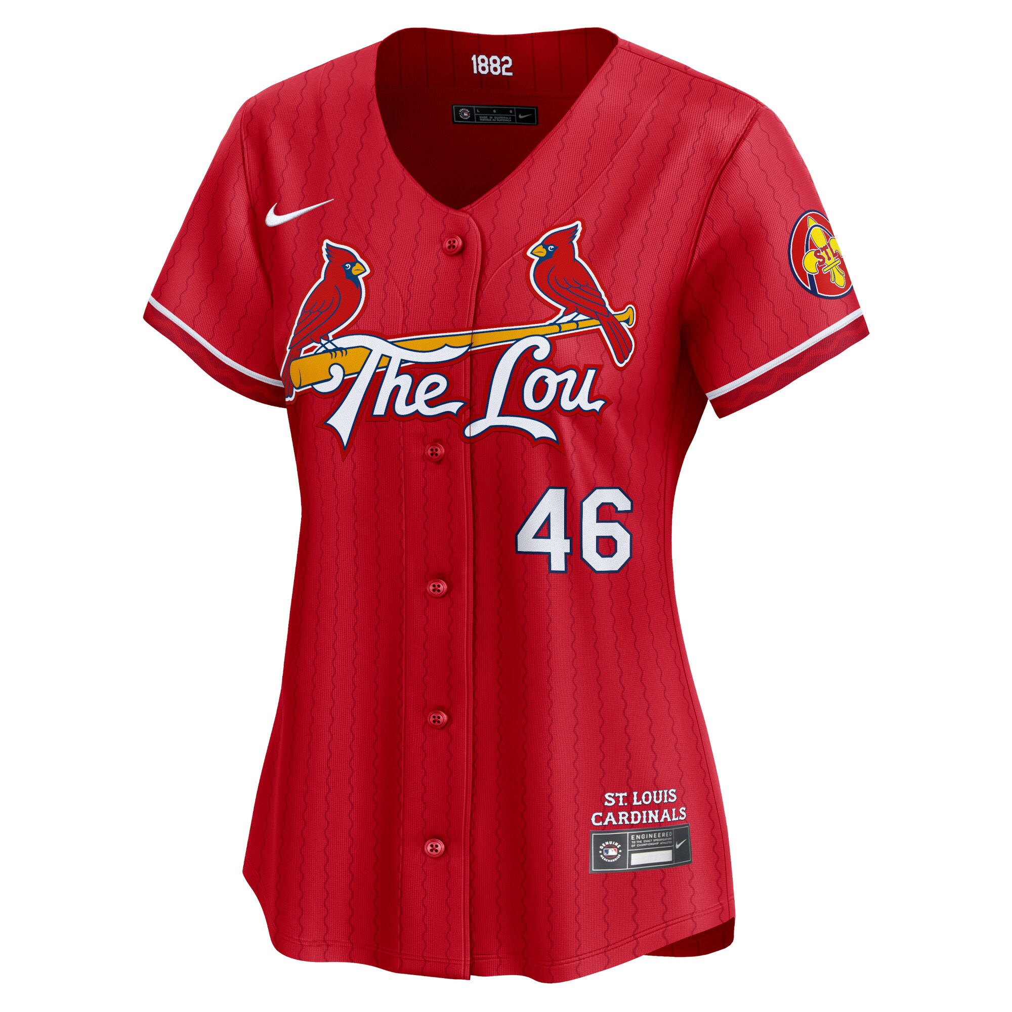 Paul Goldschmidt St. Louis Cardinals Women's 2024 City Connect Limited Player Jersey - Red