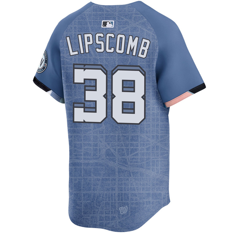 Trey Lipscomb Washington Nationals City Connect 2.0 Limited Jersey