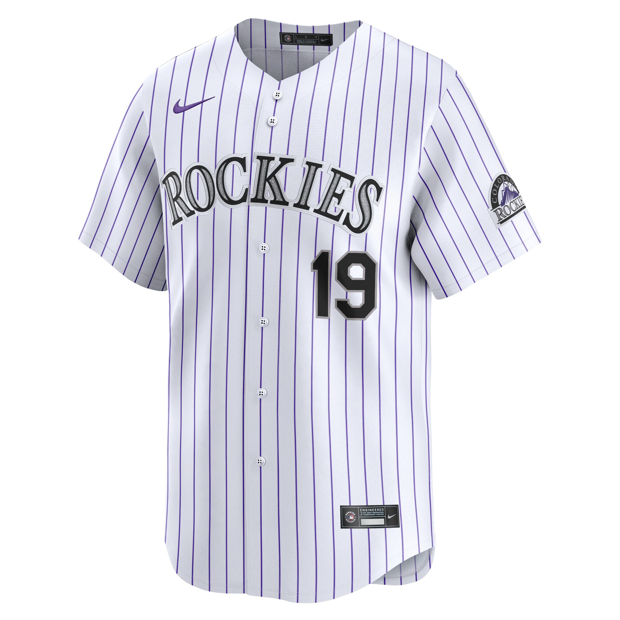Charlie Blackmon Colorado Rockies  Home Limited Player Jersey - White