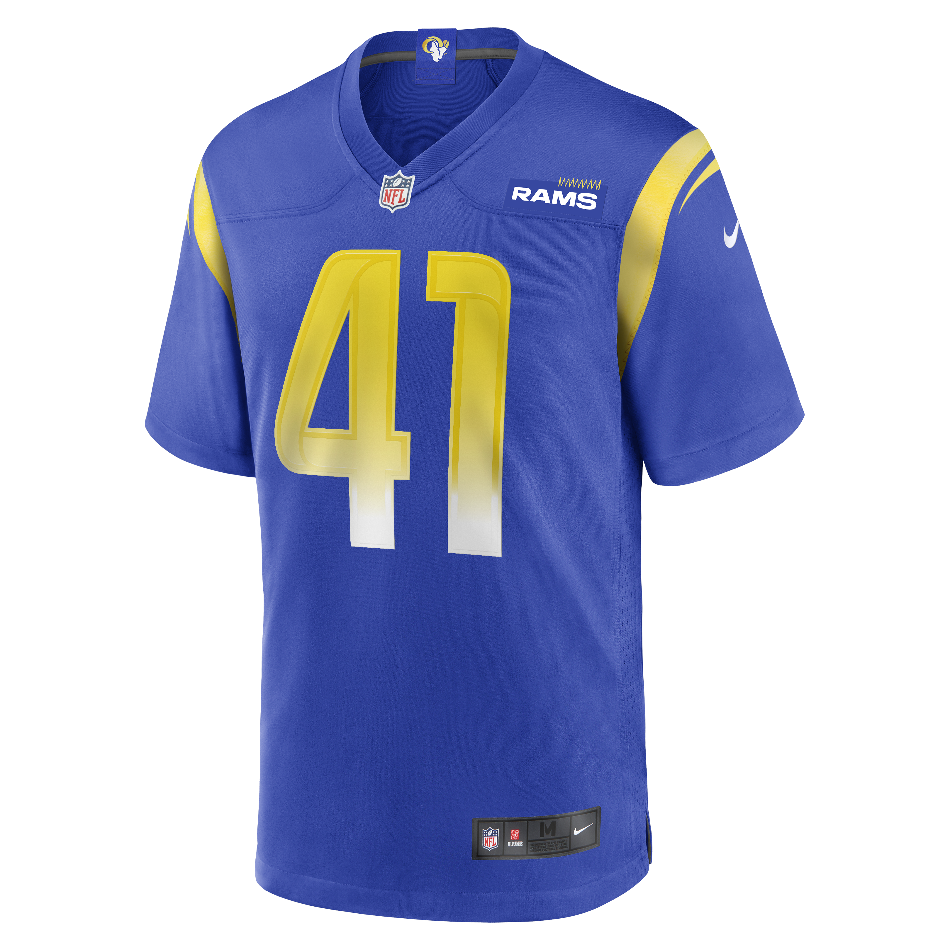 Cameron McCutcheon Los Angeles Rams   Game Jersey - Royal