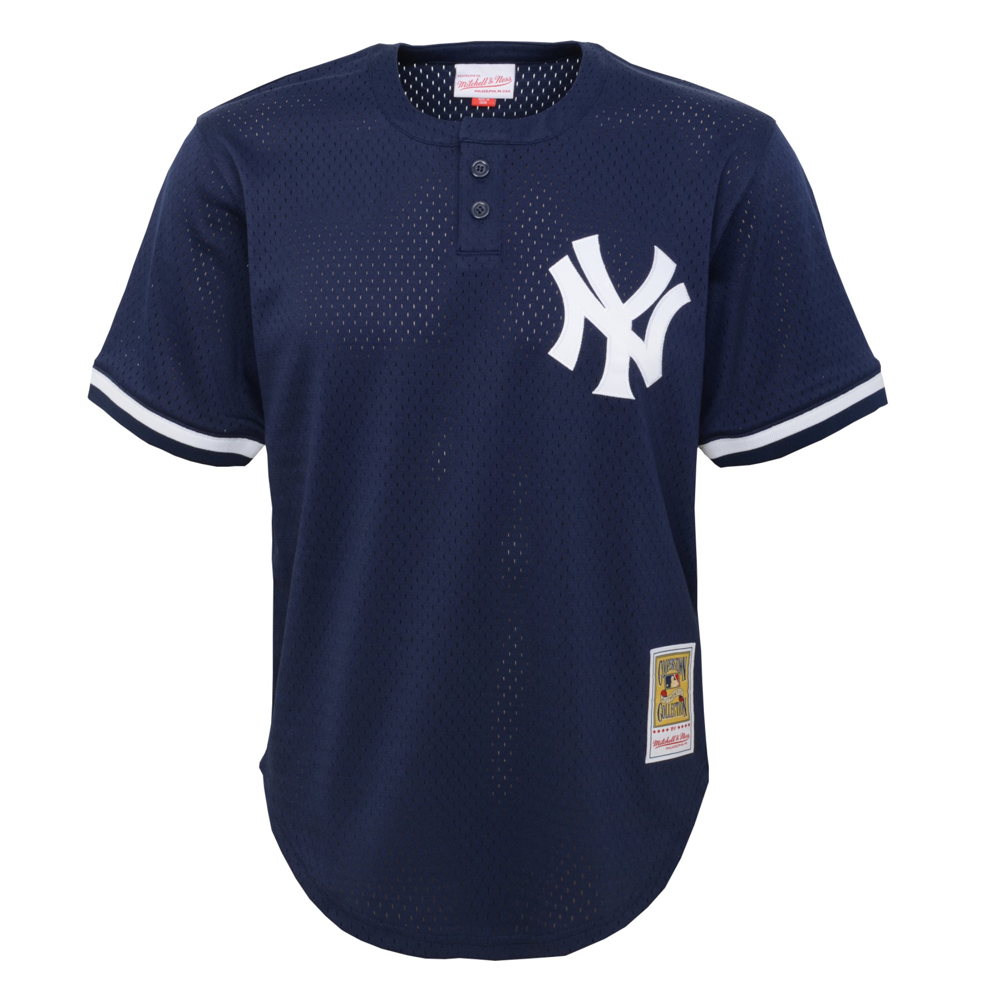 Derek Jeter New York Yankees Mitchell & Ness Preschool Cooperstown CollectionMesh Batting Practice Jersey - Navy