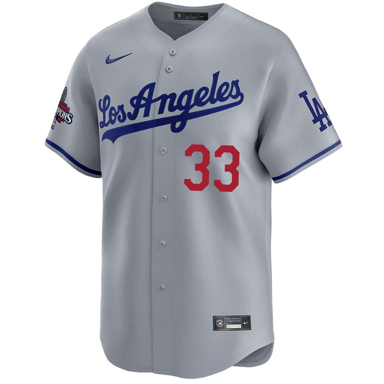 James Outman Los Angeles Dodgers Road Limited World Series Champions Jersey