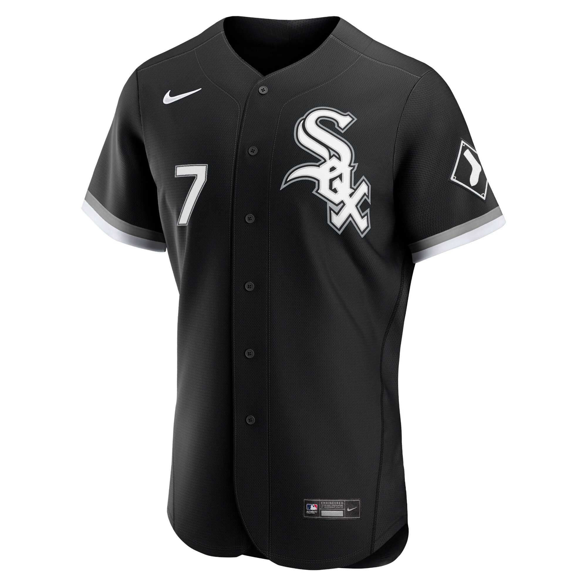 Tim Anderson Chicago White Sox Alternate Authentic Player Jersey - Black