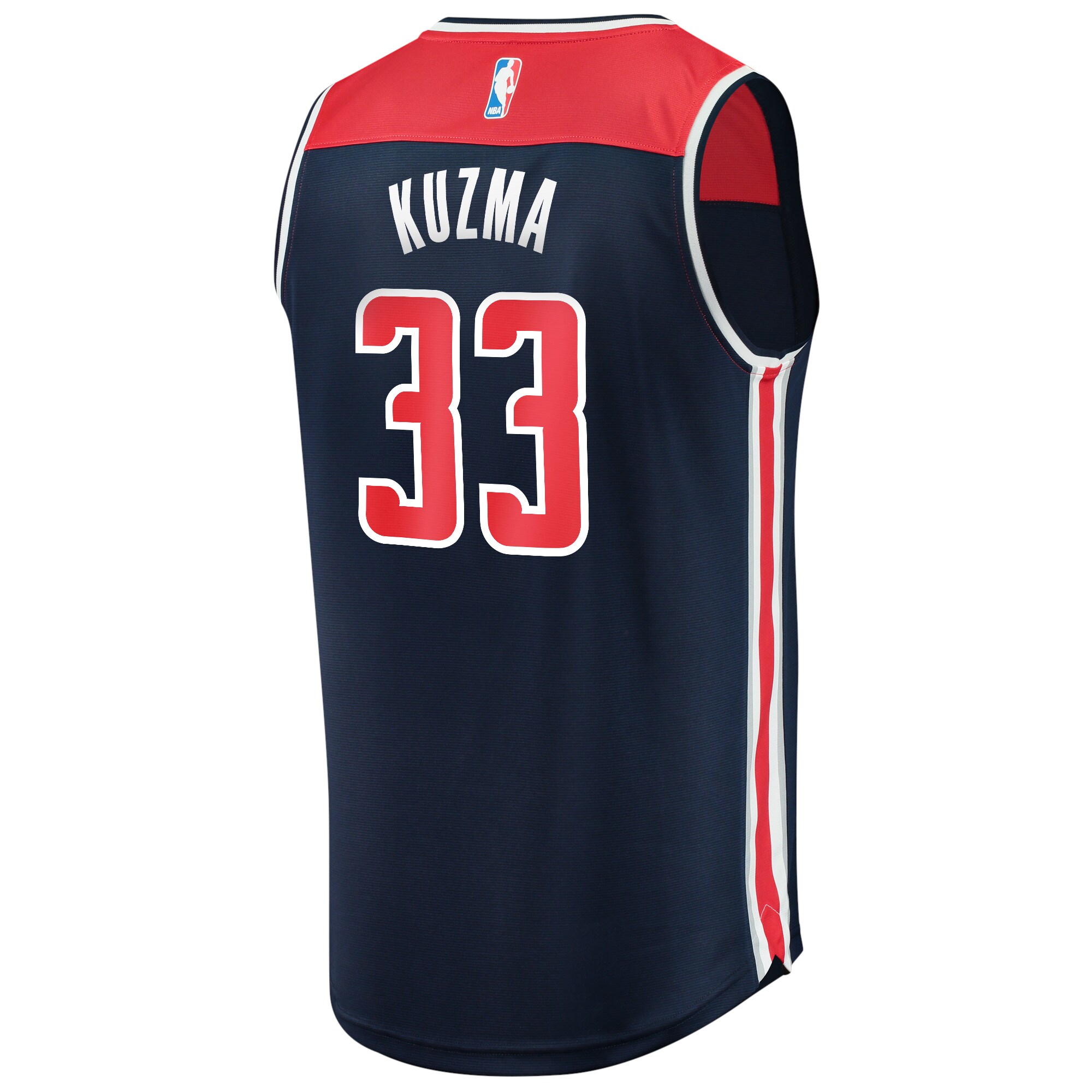 Kyle Kuzma Washington Wizards Fanatics Youth Fast Break Player Jersey Navy - Statement Edition