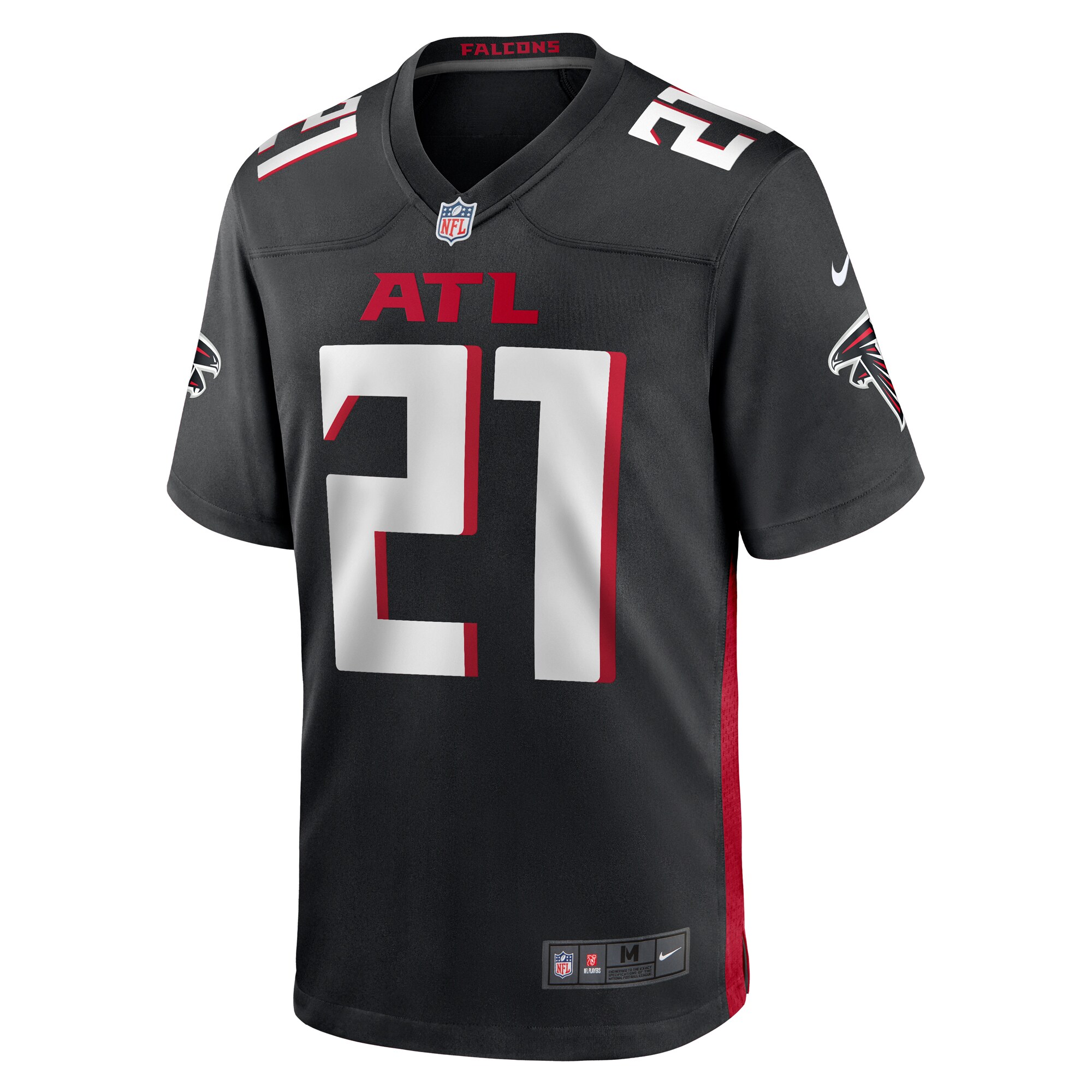Mike Hughes Atlanta Falcons  Game Player Jersey - Black