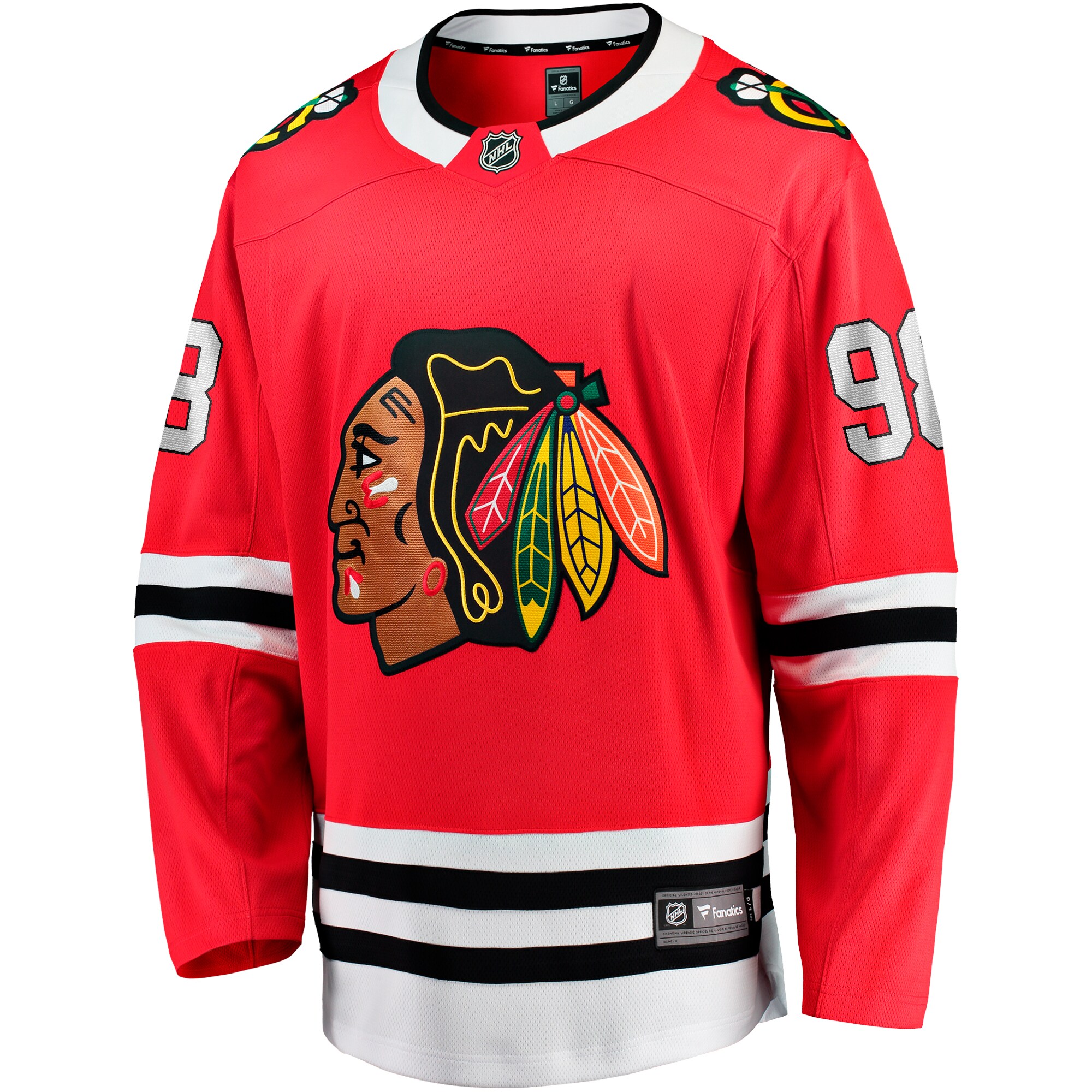 Connor Bedard Chicago Blackhawks Fanatics Home Breakaway Player Jersey - Red