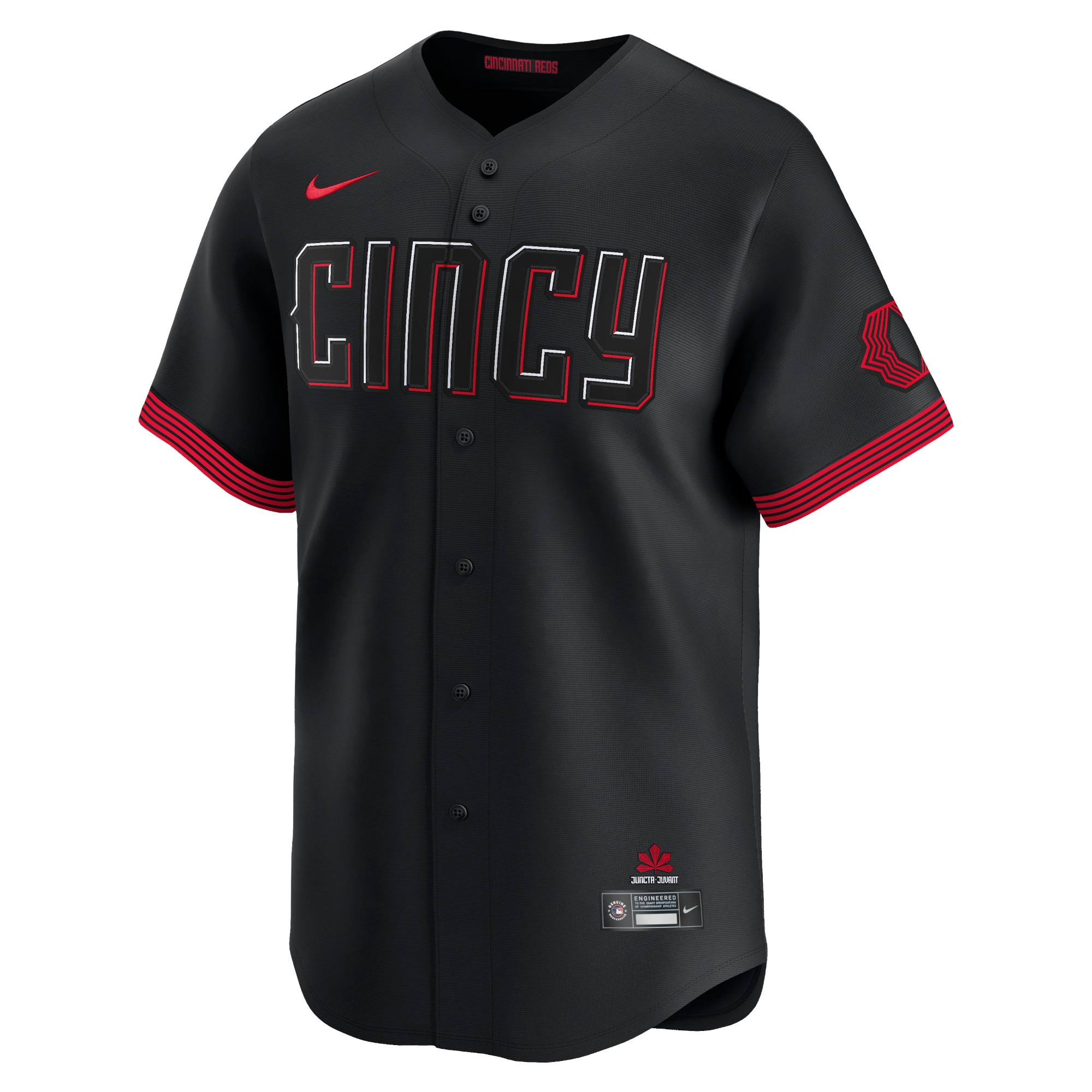 Ken Griffey Jr. Cincinnati Reds City Connect Limited Player Jersey - Black