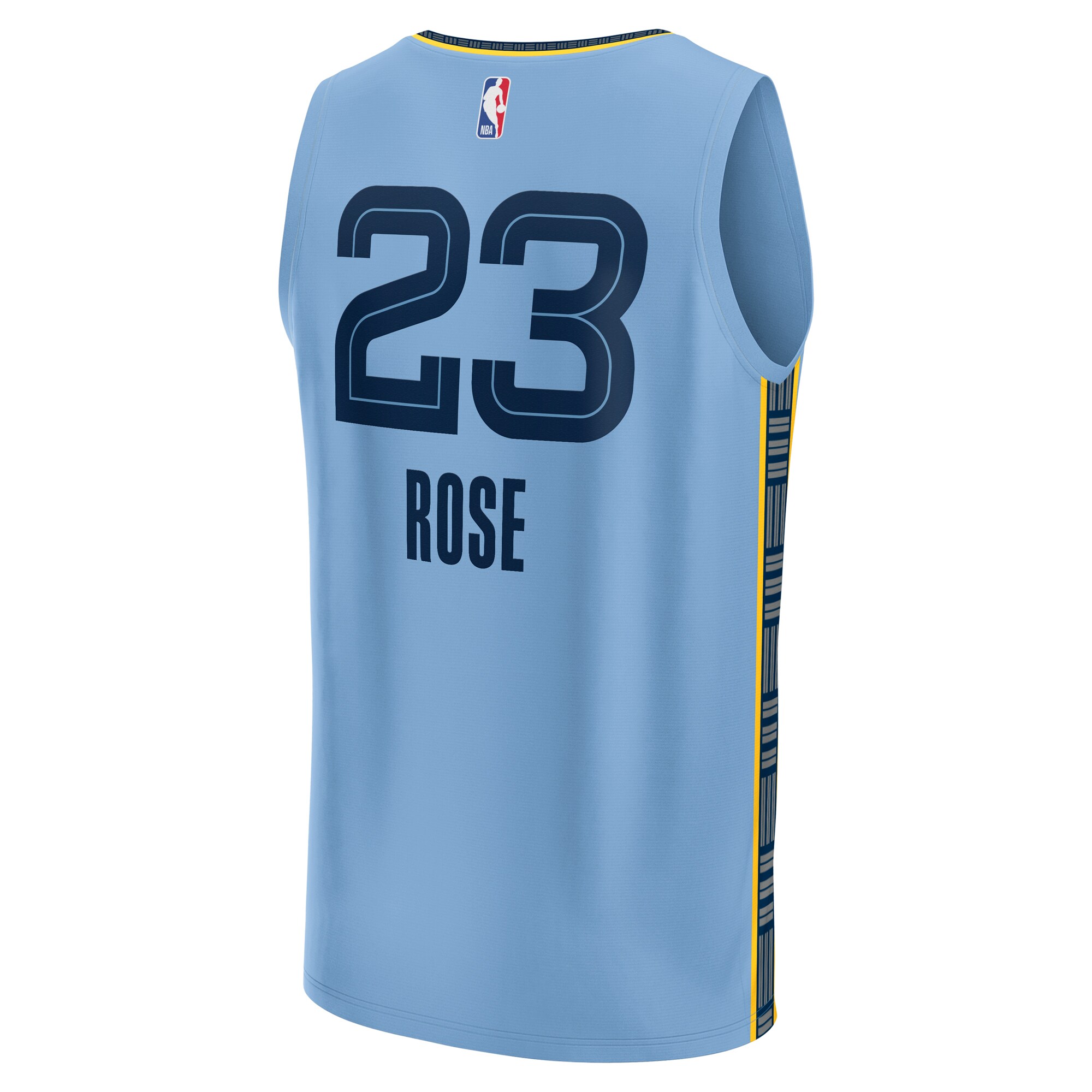 Derrick Rose Memphis Grizzlies Fanatics Youth Fast Break Player Jersey - Statement Edition - Light Blue