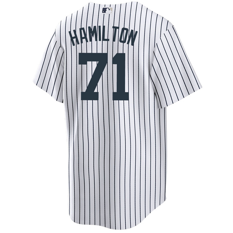 Ian Hamilton New York Yankees Home World Series Jersey