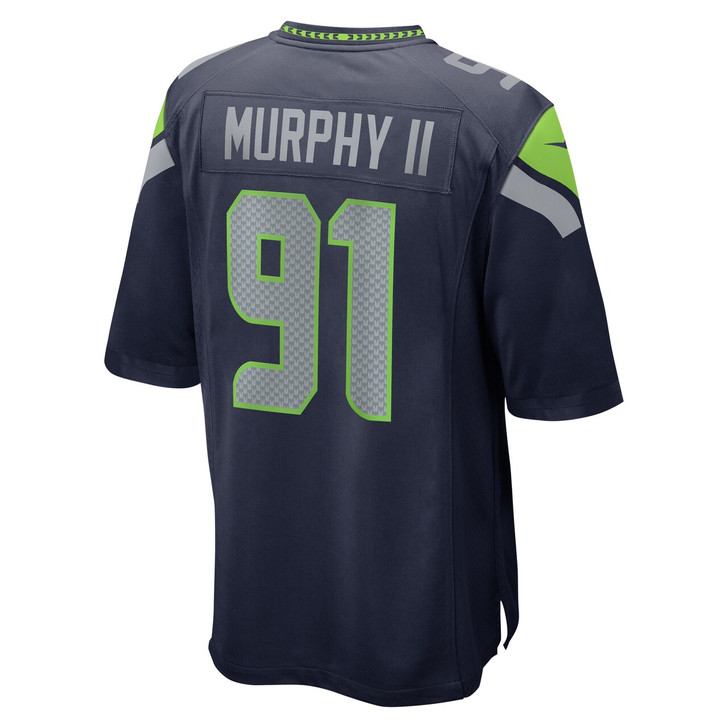 Byron Murphy II Seattle Seahawks 2024 First Round Pick Player Game Jersey - College Navy