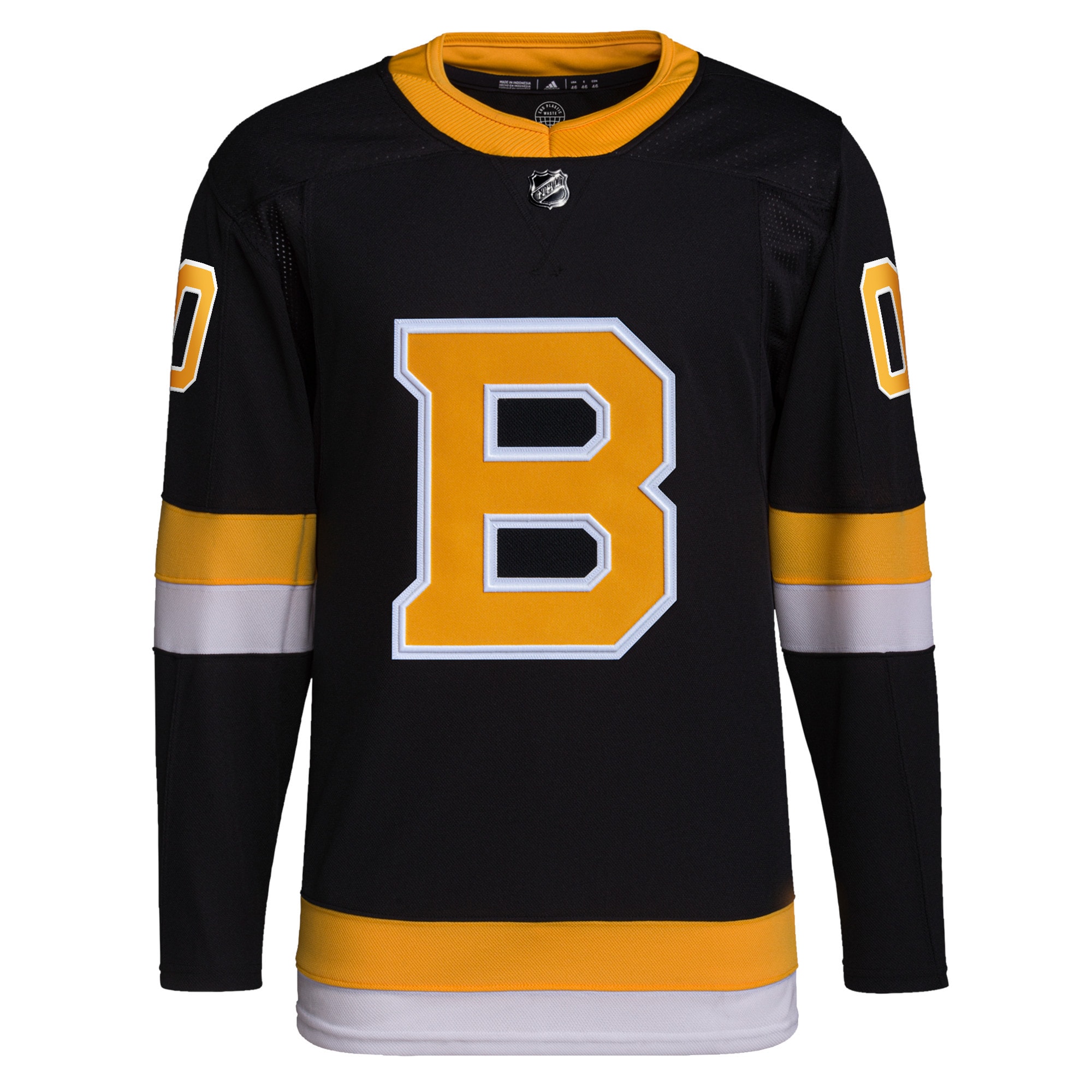 Boston Bruins adidas Alternate Primegreen Authentic Custom Jersey - Black