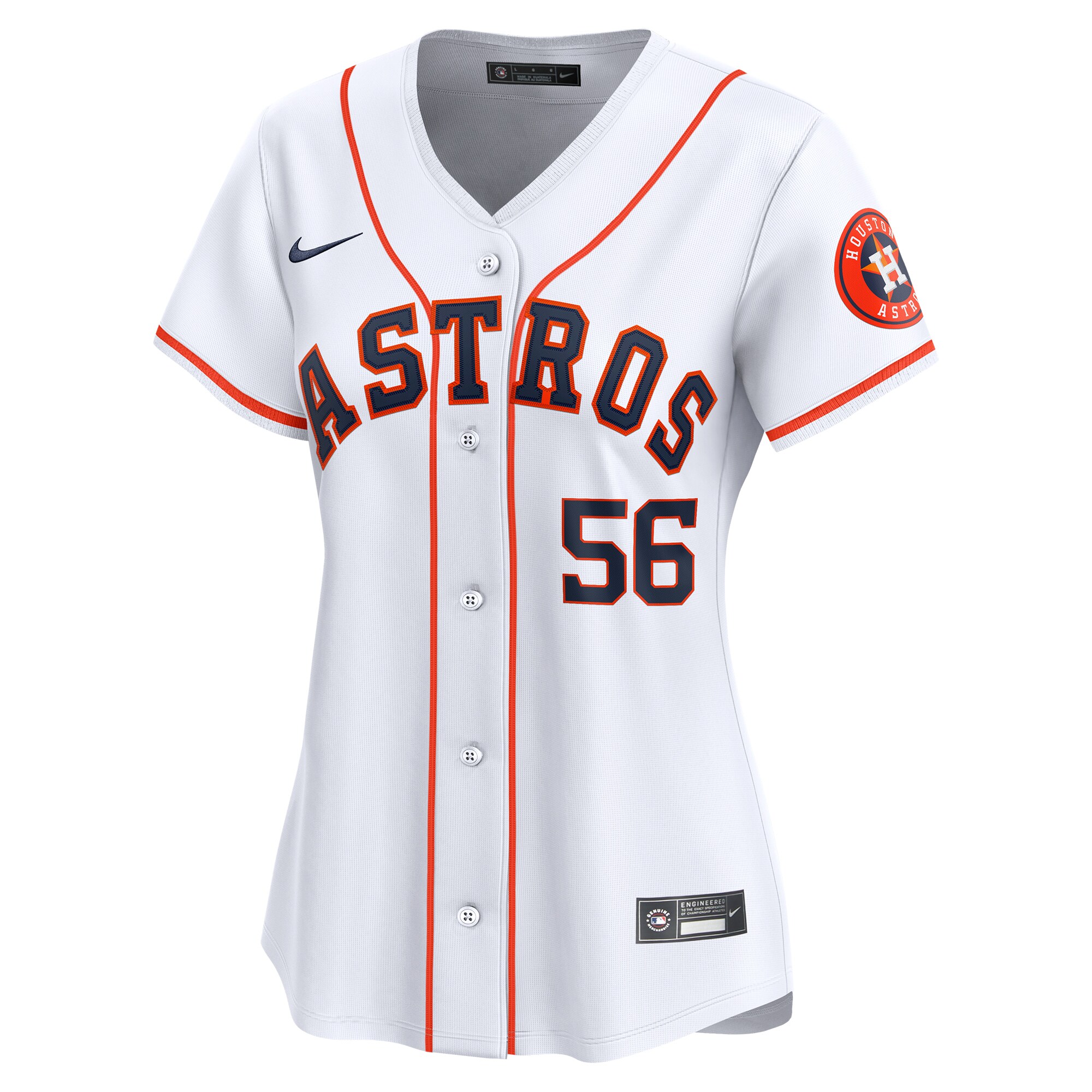 Ronel Blanco Houston Astros  Women's Home Limited Jersey - White
