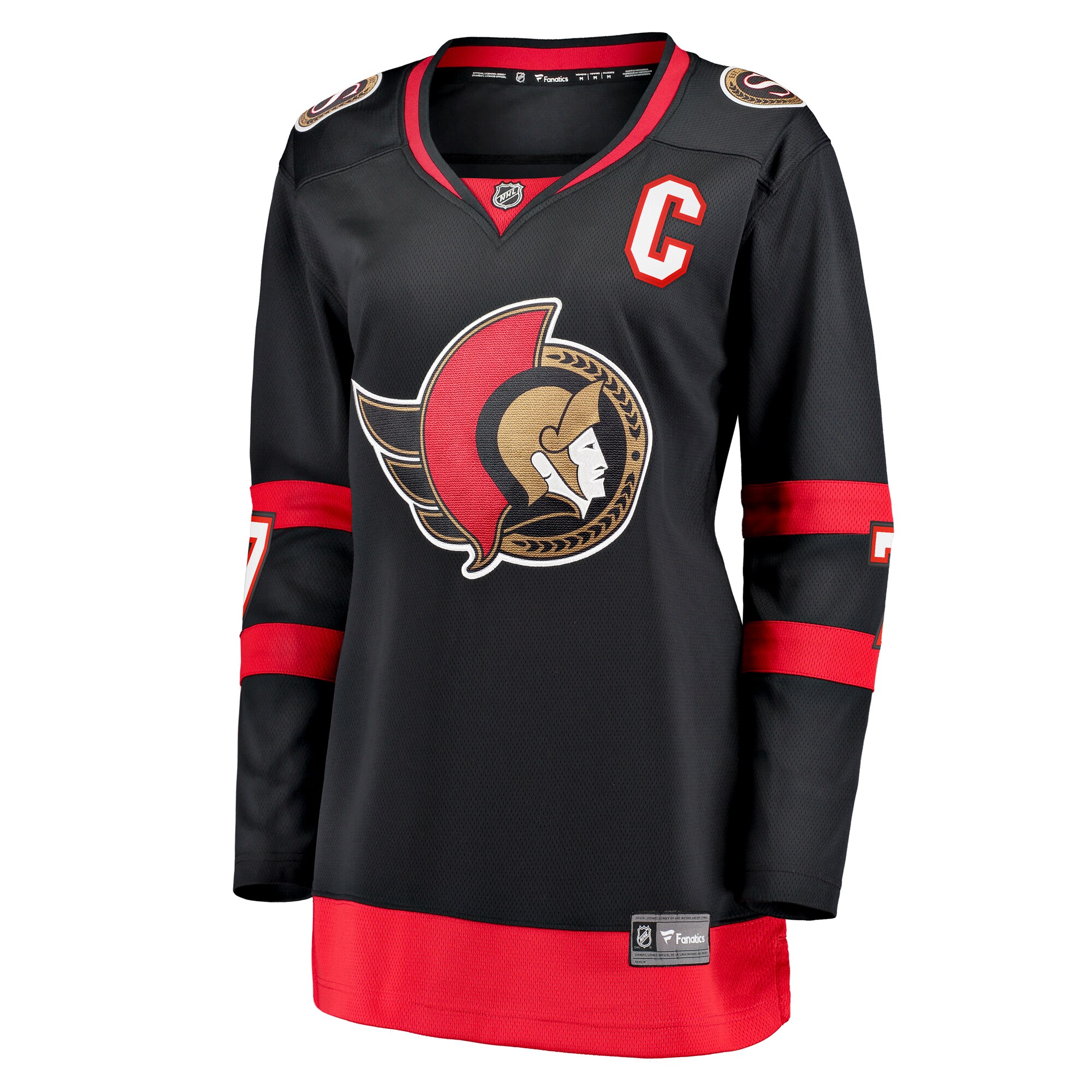 Brady Tkachuk Ottawa Senators Fanatics Women's Home Breakaway Player Jersey - Black