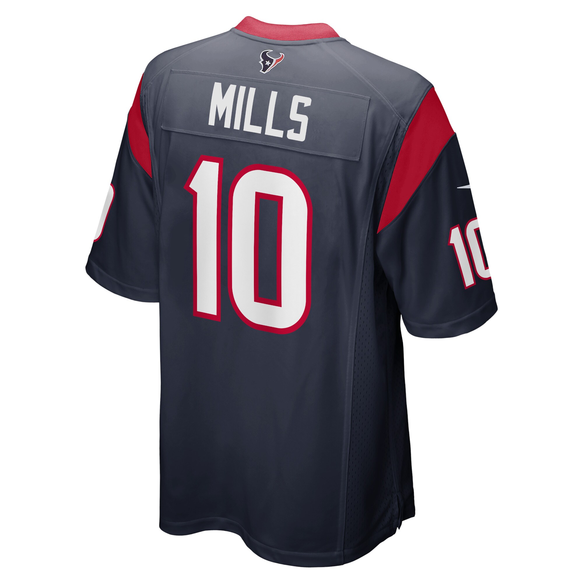 Davis Mills Houston Texans  Game Jersey - Navy