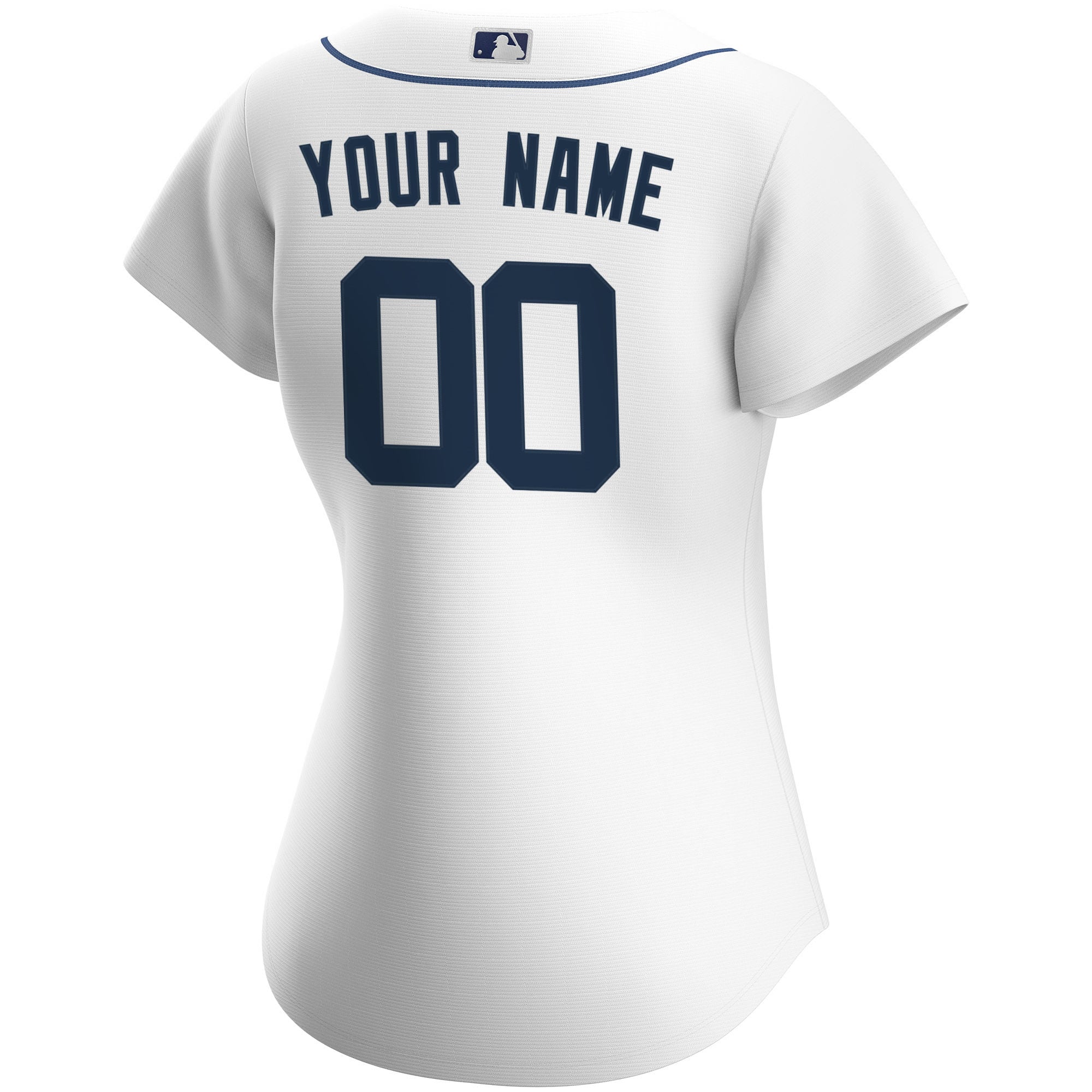 Detroit Tigers  Women's Home Replica Custom Jersey - White