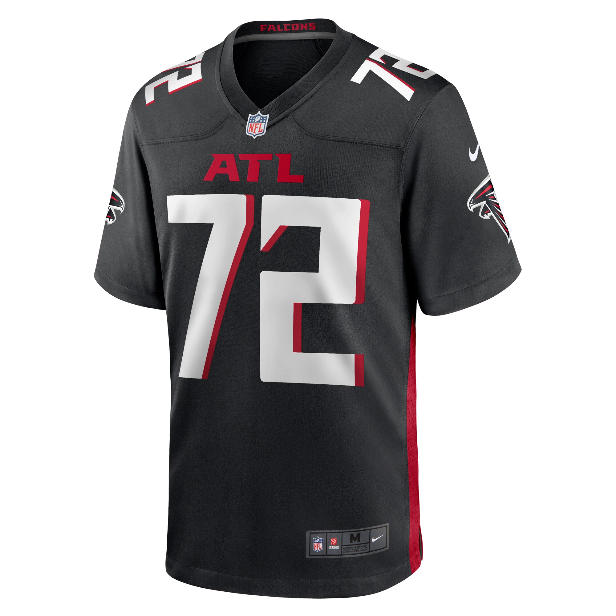 LaCale London Atlanta Falcons   Game Jersey -  Black