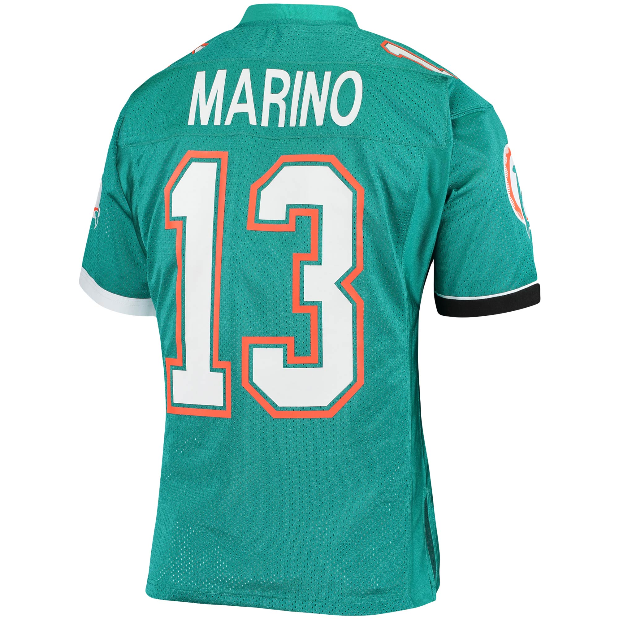 Dan Marino Miami Dolphins 1990 Mitchell & Ness Authentic Throwback Retired Player Jersey - Aqua